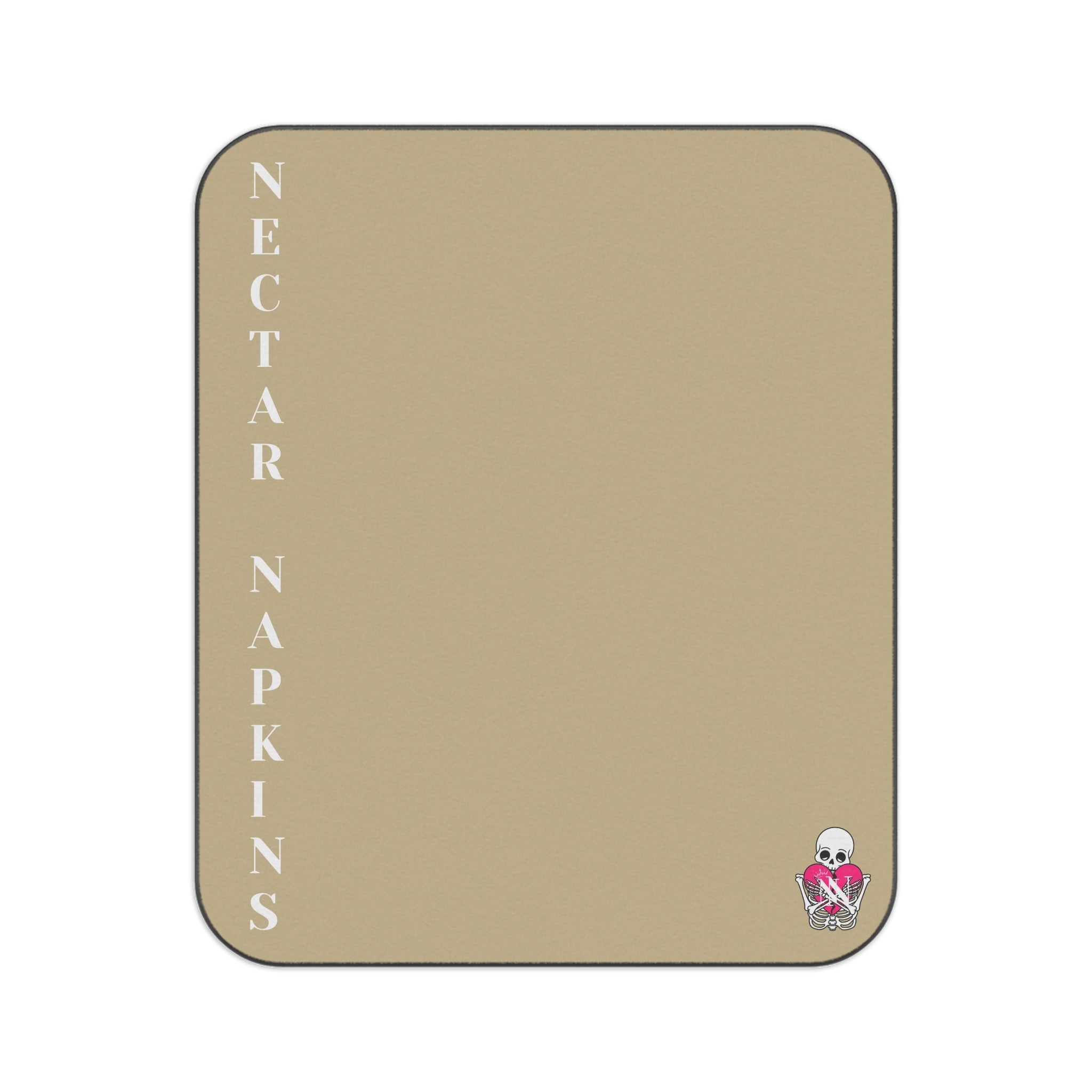 Nectar Napkins Brand Gold Water-Resistant Sex Blanket