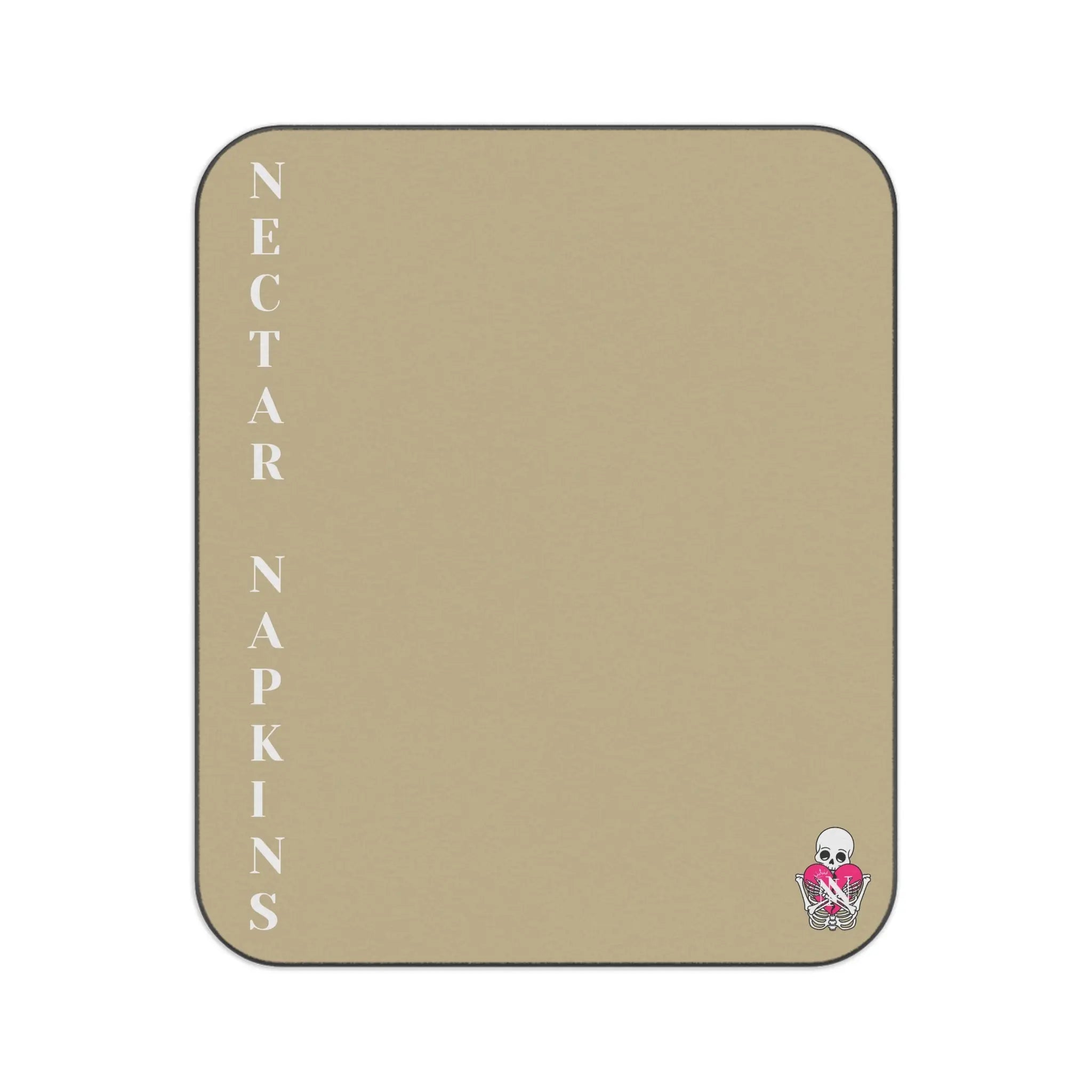 Nectar Napkins Brand Gold Water-Resistant Sex Blanket
