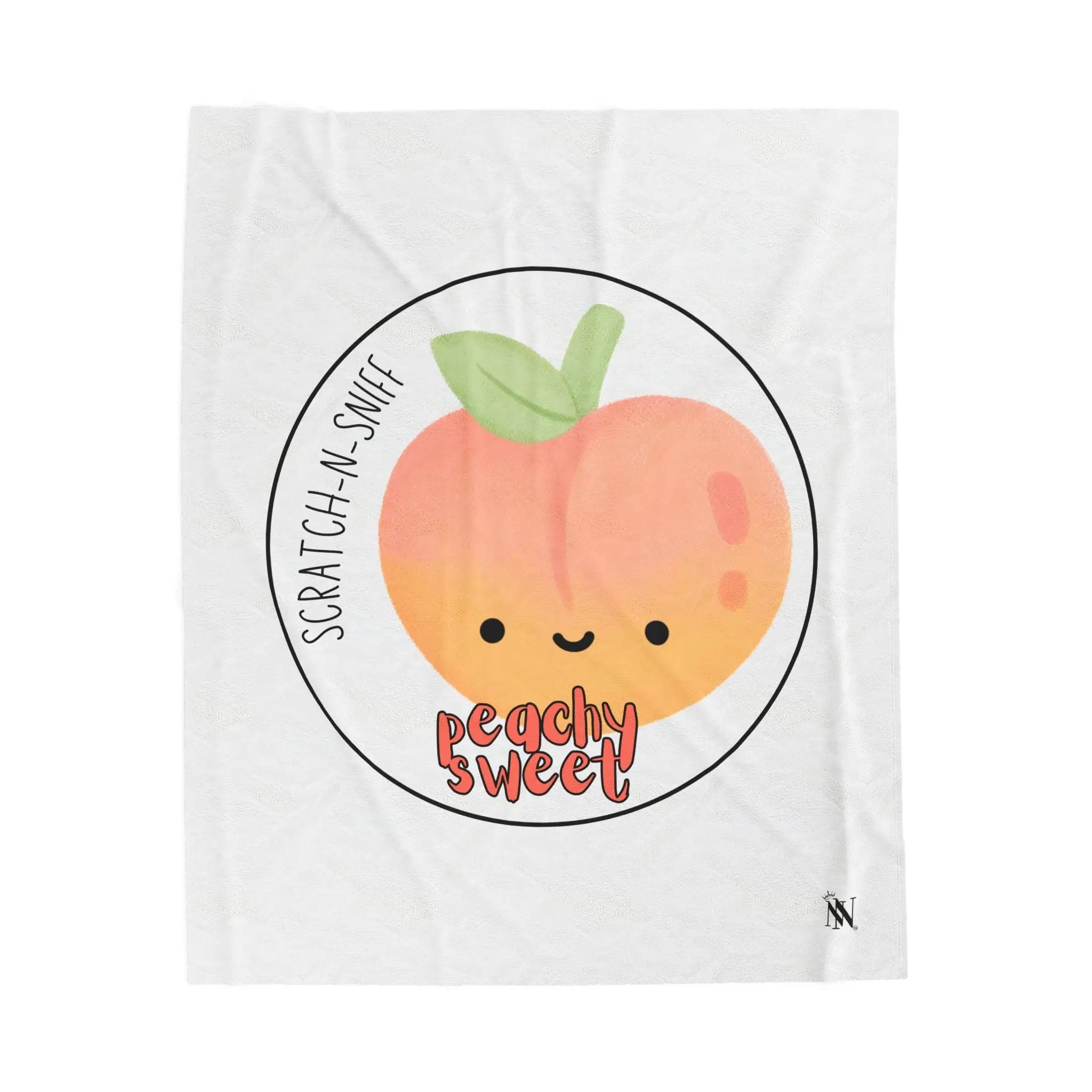 Peachy Sweet Scratch N Sniff | Mix & Match Fun-Flirty Lovers’ Blankets