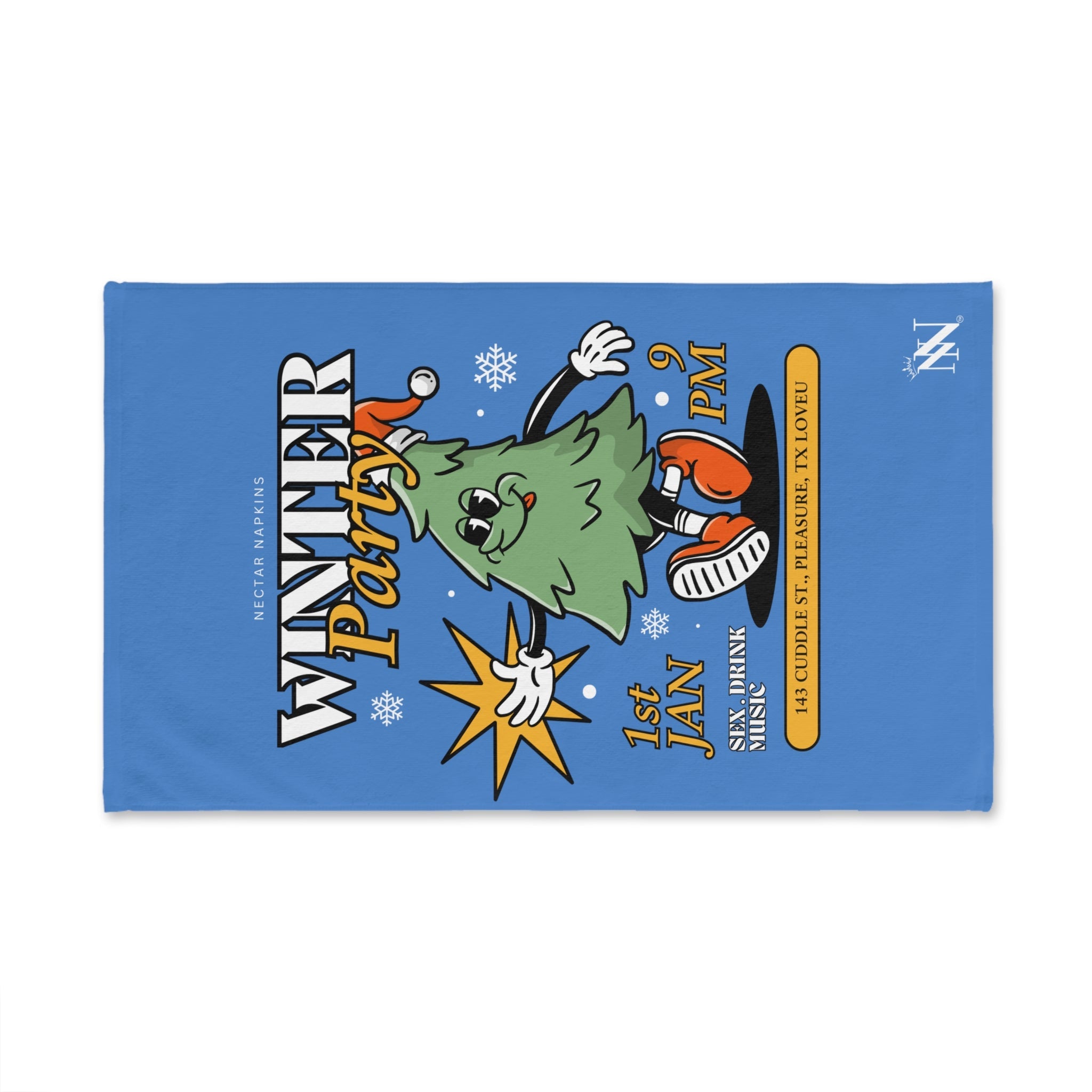 Winter Party | Mix & Match Classic Fun-Flirty Lovers’ Towels