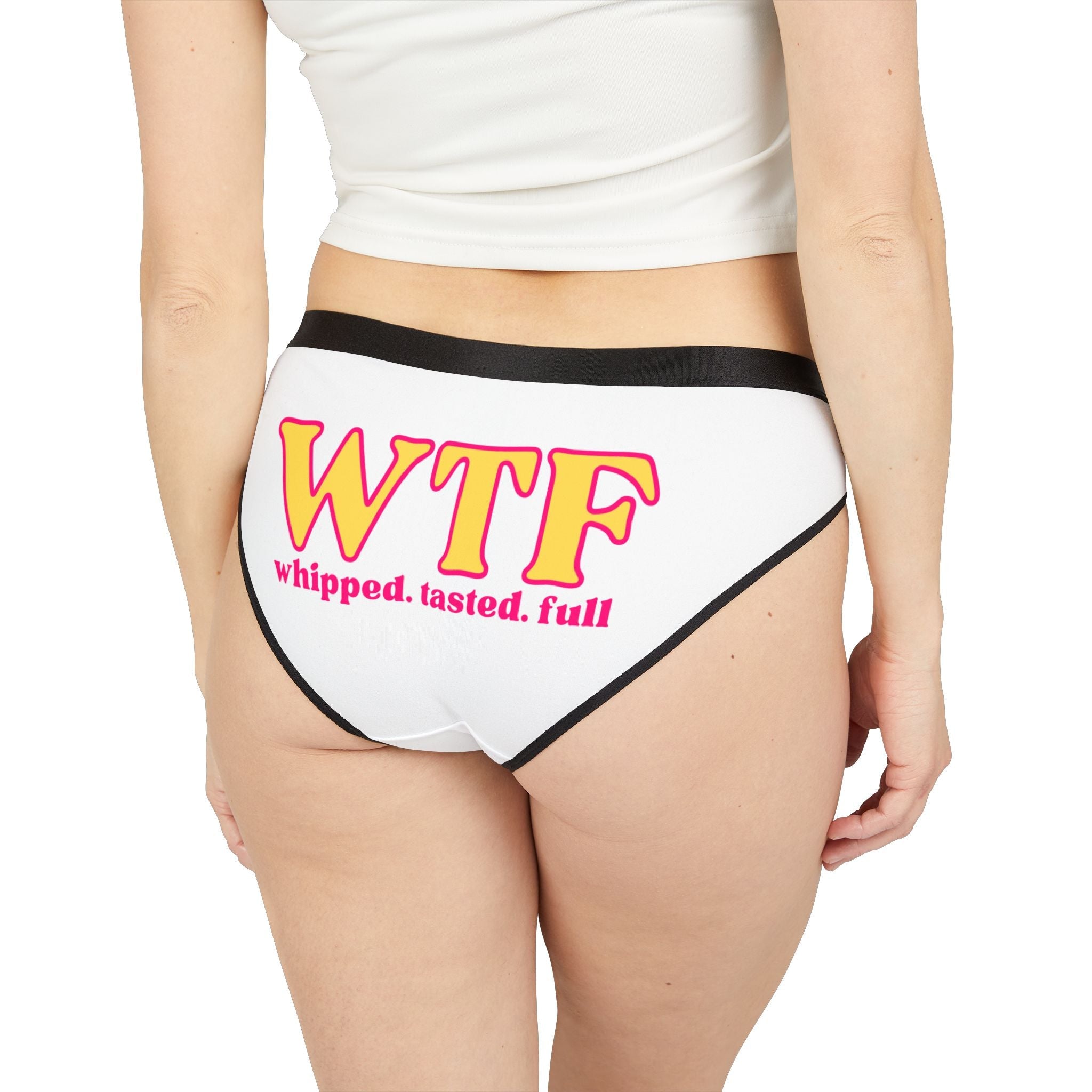 WTF Whipped Tasted Full | Mix & Match Women’s Fun-Flirty Lovers’ Panties