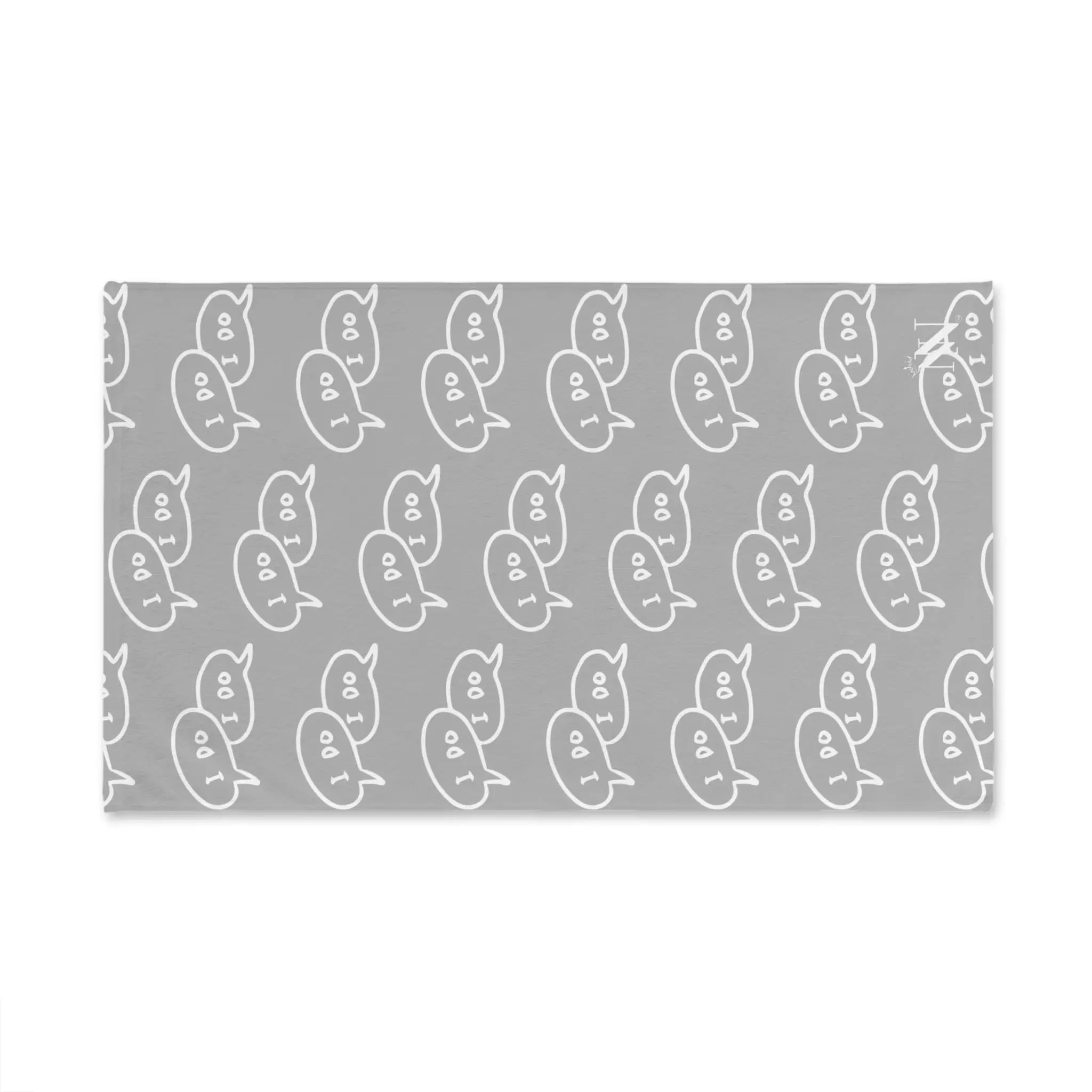 I Do I Do! Pattern Light Grey | Mix & Match Original Fun-Flirty Lovers’ Towels
