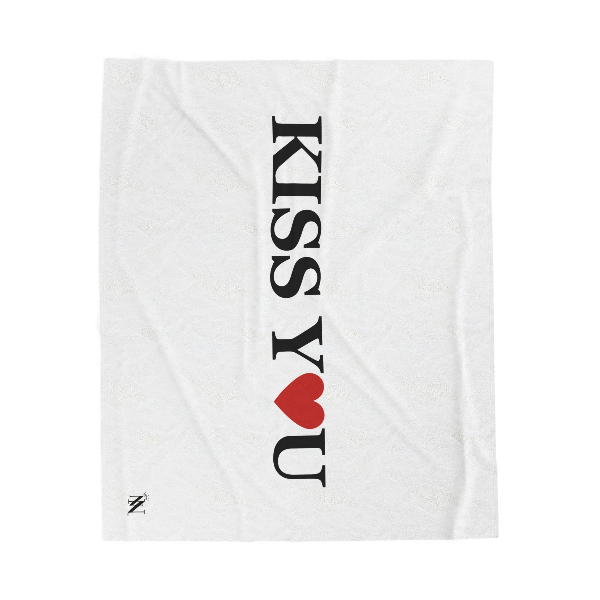 Kiss You Love | Mix & Match Velveteen Fun-Flirty Lovers’ Blankets