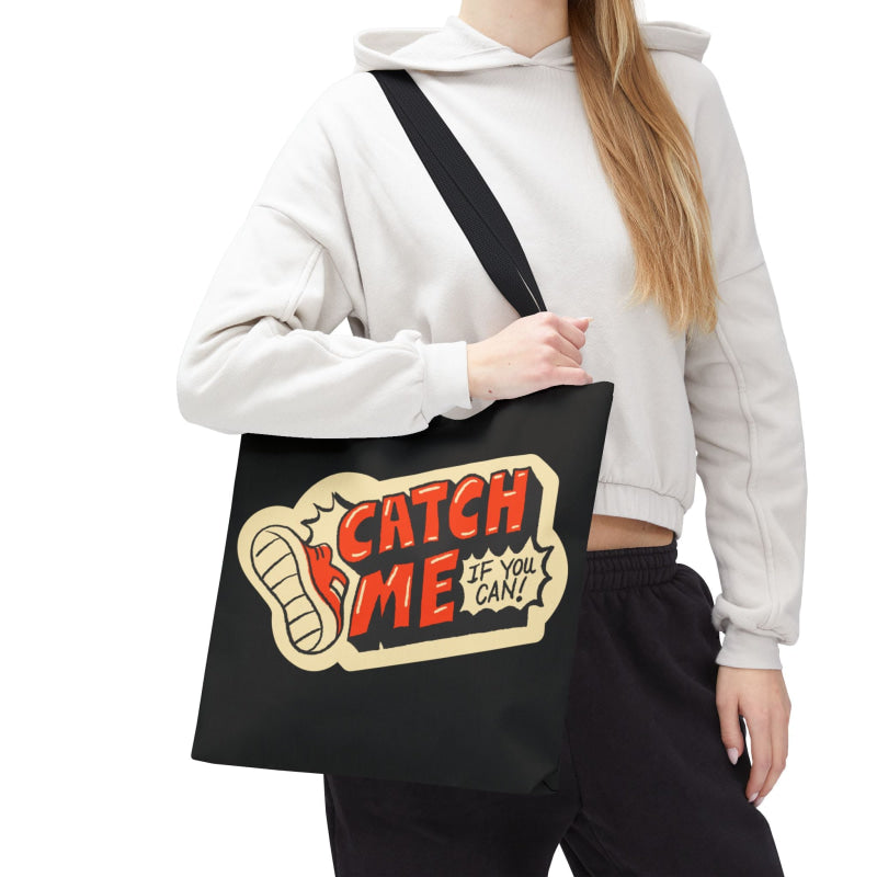 Catch Me If You Can Sticker Print | Mix & Match Fun-Flirty Lovers’ Totes