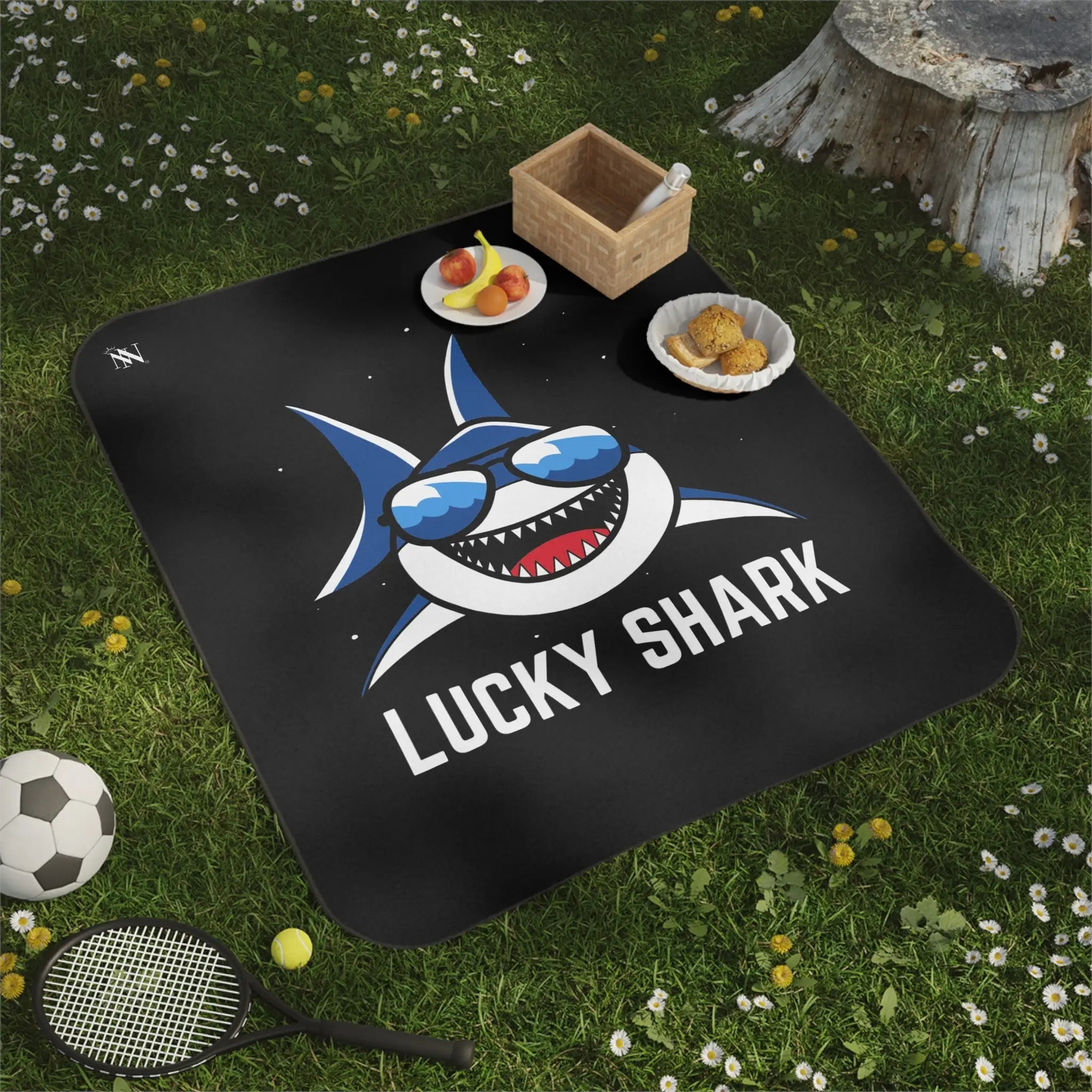 Lucky Shark | Mix Match Fun-Flirty Lovers’ Water-Resistant Blankets