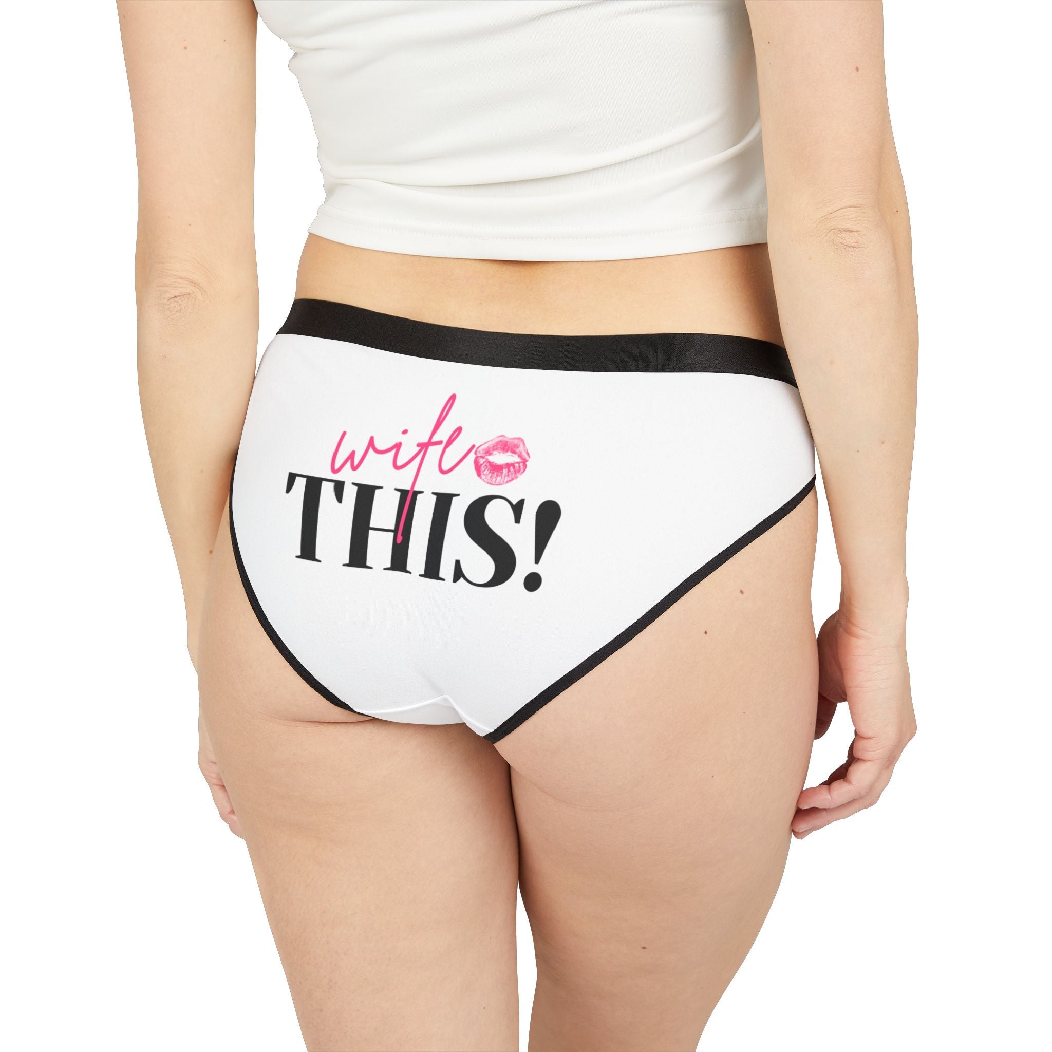 Wife This! With a Kiss | Mix & Match Women’s Fun-Flirty Lovers’ Panties