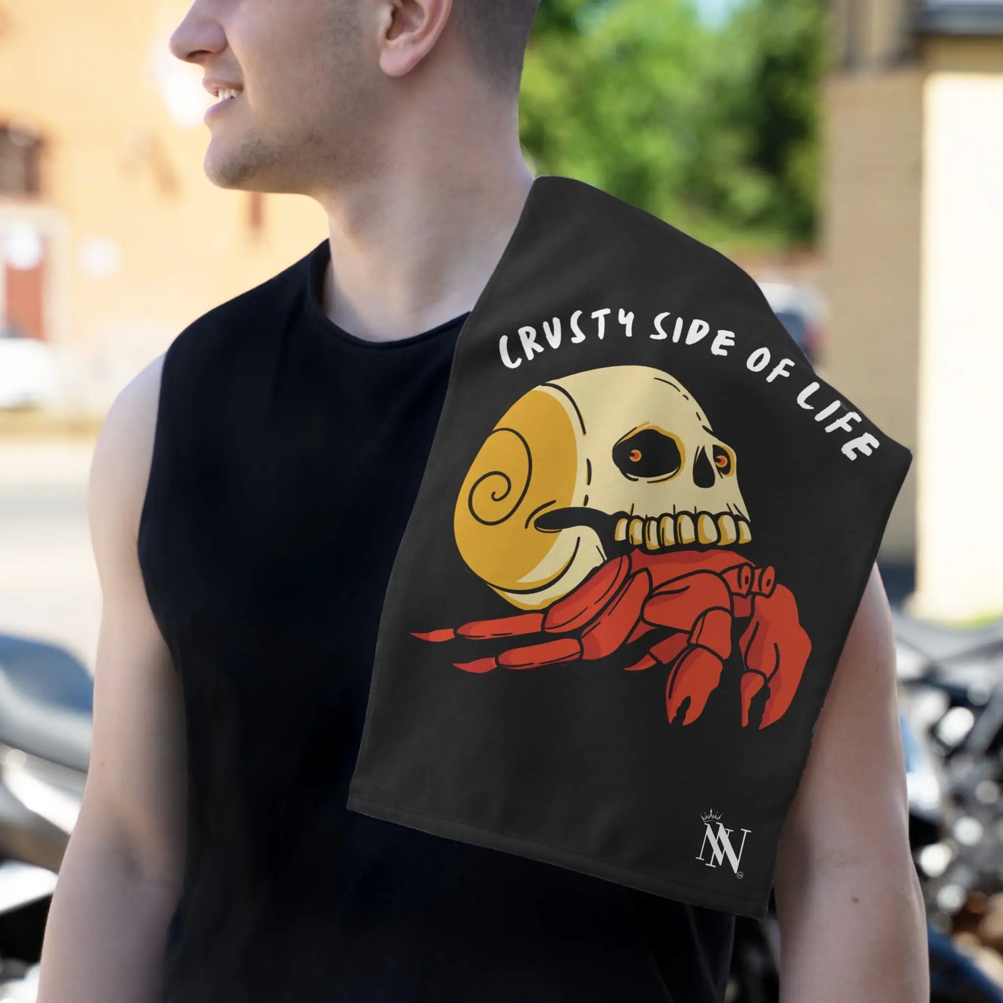 Crusty Side of Life Sex Towel
