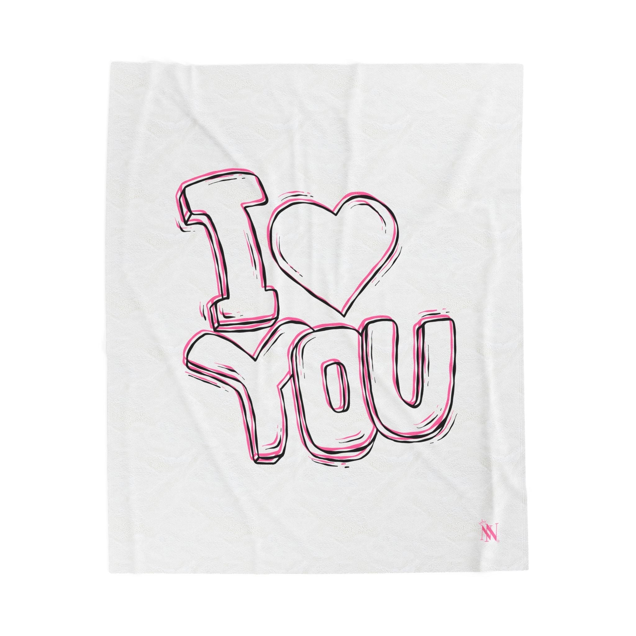I Love You Bubble | Mix & Match Velveteen Fun-Flirty Lovers’ Blankets