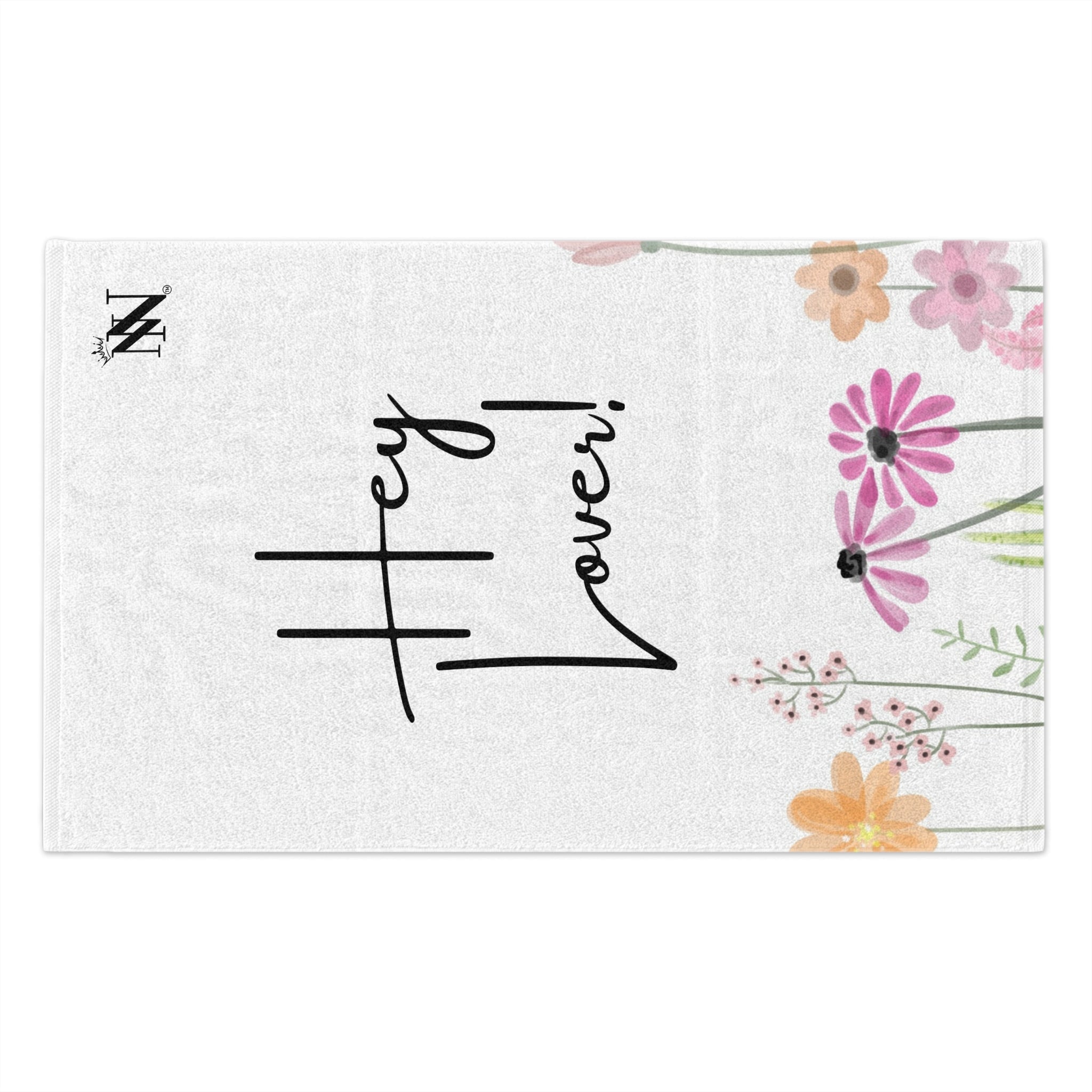 Hey Lover! Flowers | Mix & Match Soft Fun-Flirty Lovers’ Towels