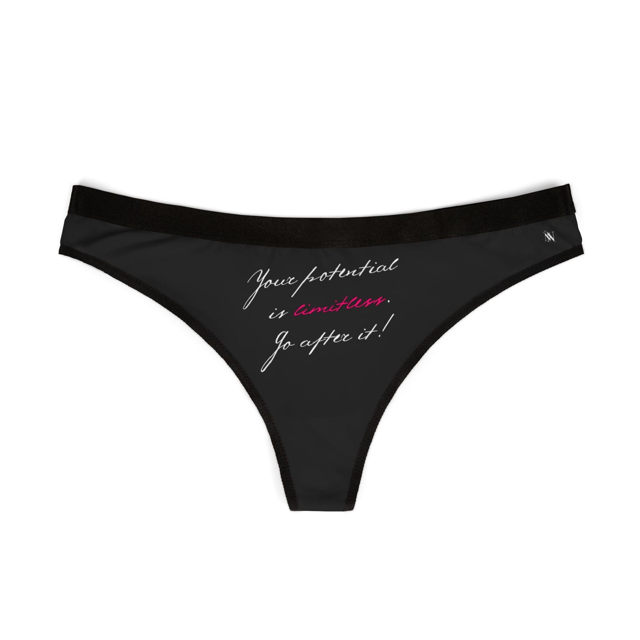 Your Potential is Limitless | Mix & Match Women’s Fun-Flirty Lovers’ Thongs