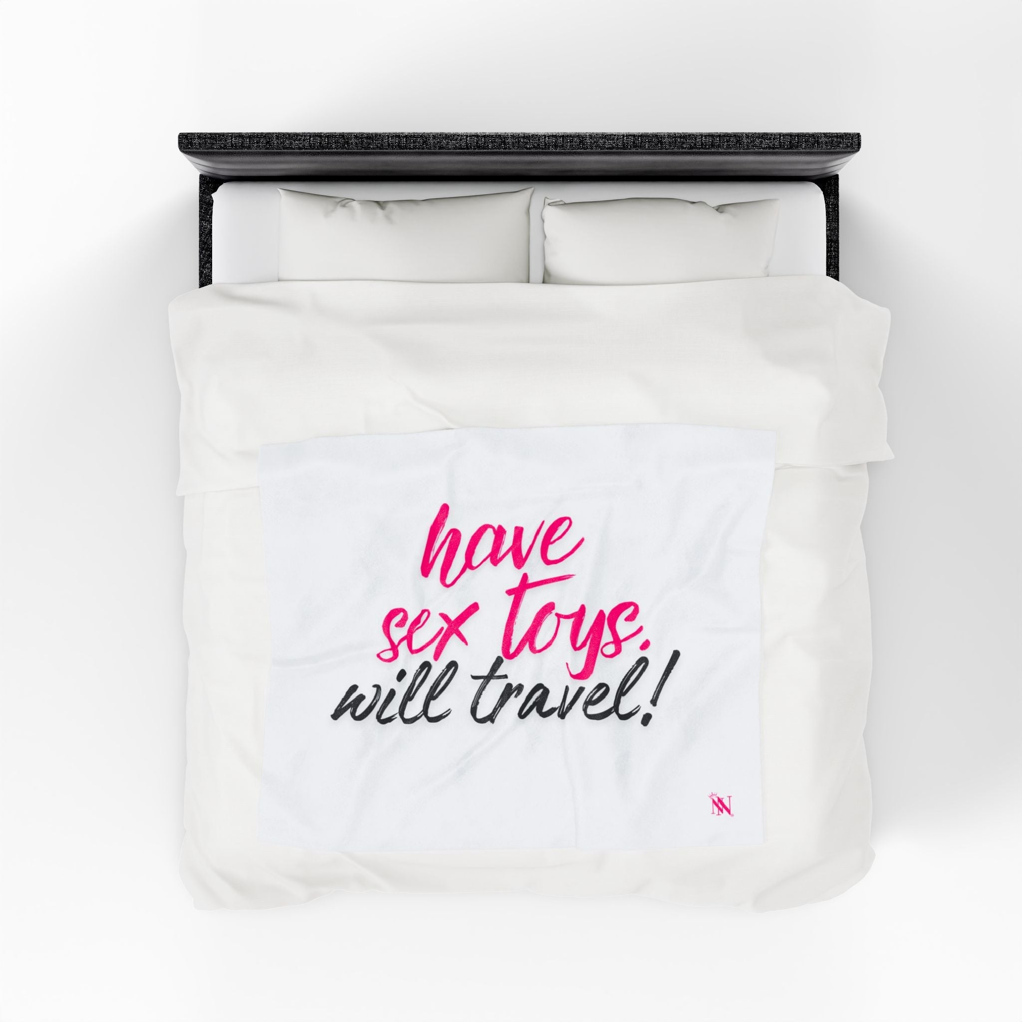 Have Sex Toys Will Travel | Mix & Match Fun-Flirty Loversā Blankets