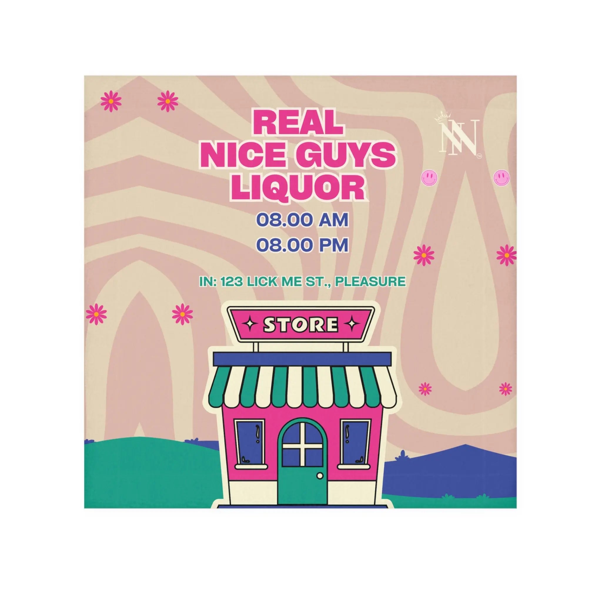 Real Nice Guys Liquor | Mix & Match Lils’ Fun-Flirty Lovers’ Towels