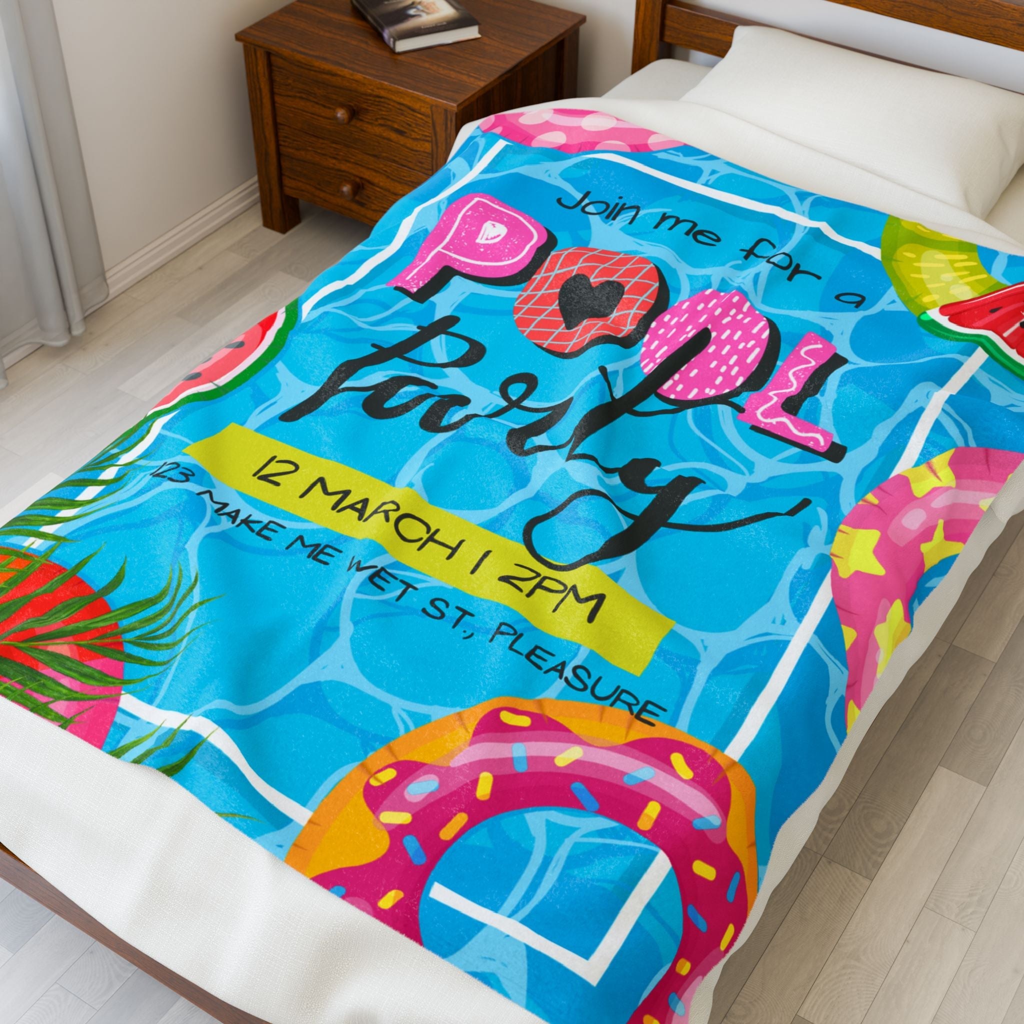 Pool Party | Mix & Match Fun-Flirty Lovers’ Blankets
