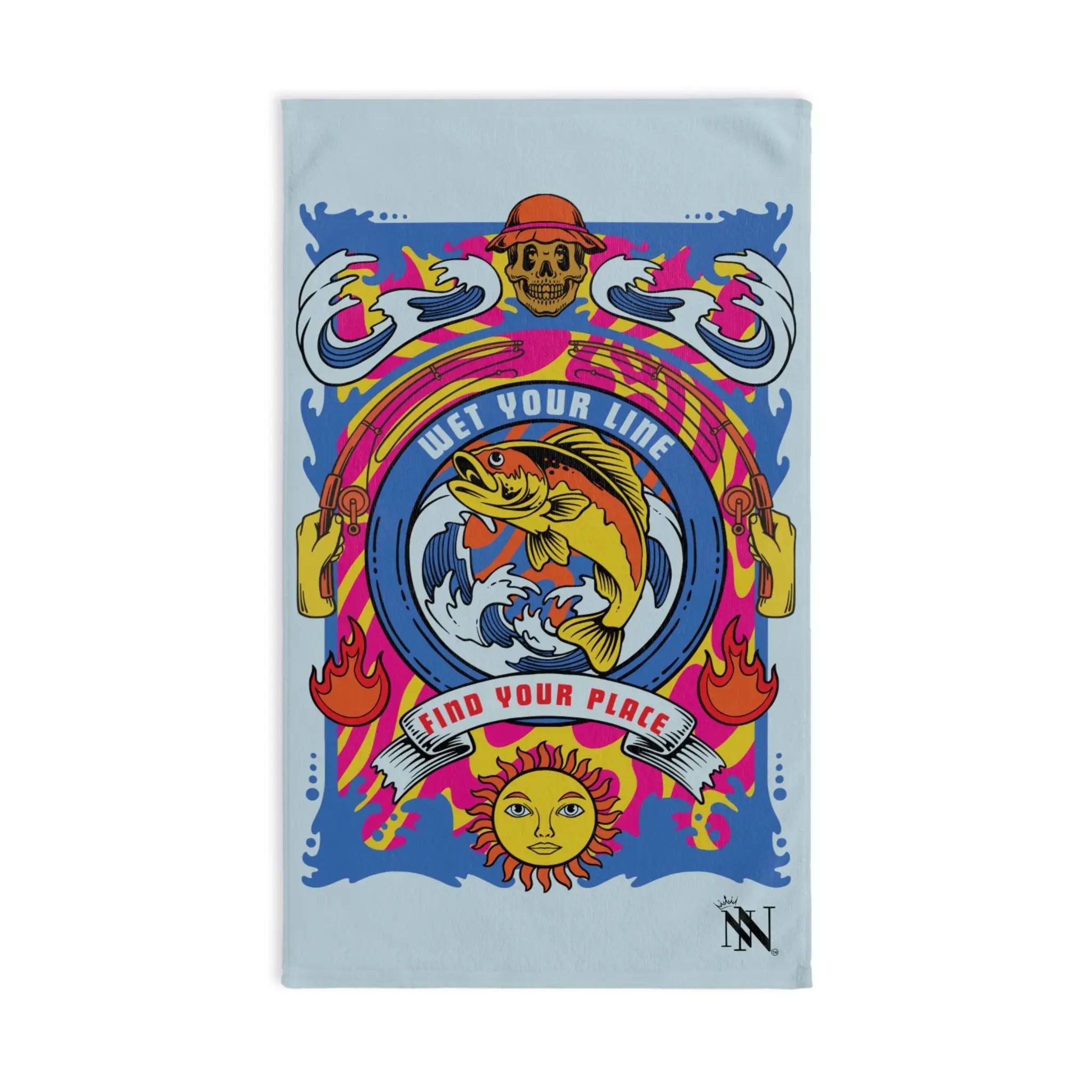 Wet Your Line | Nectar Napkins Classic Fun-Flirty Lovers’ Towels