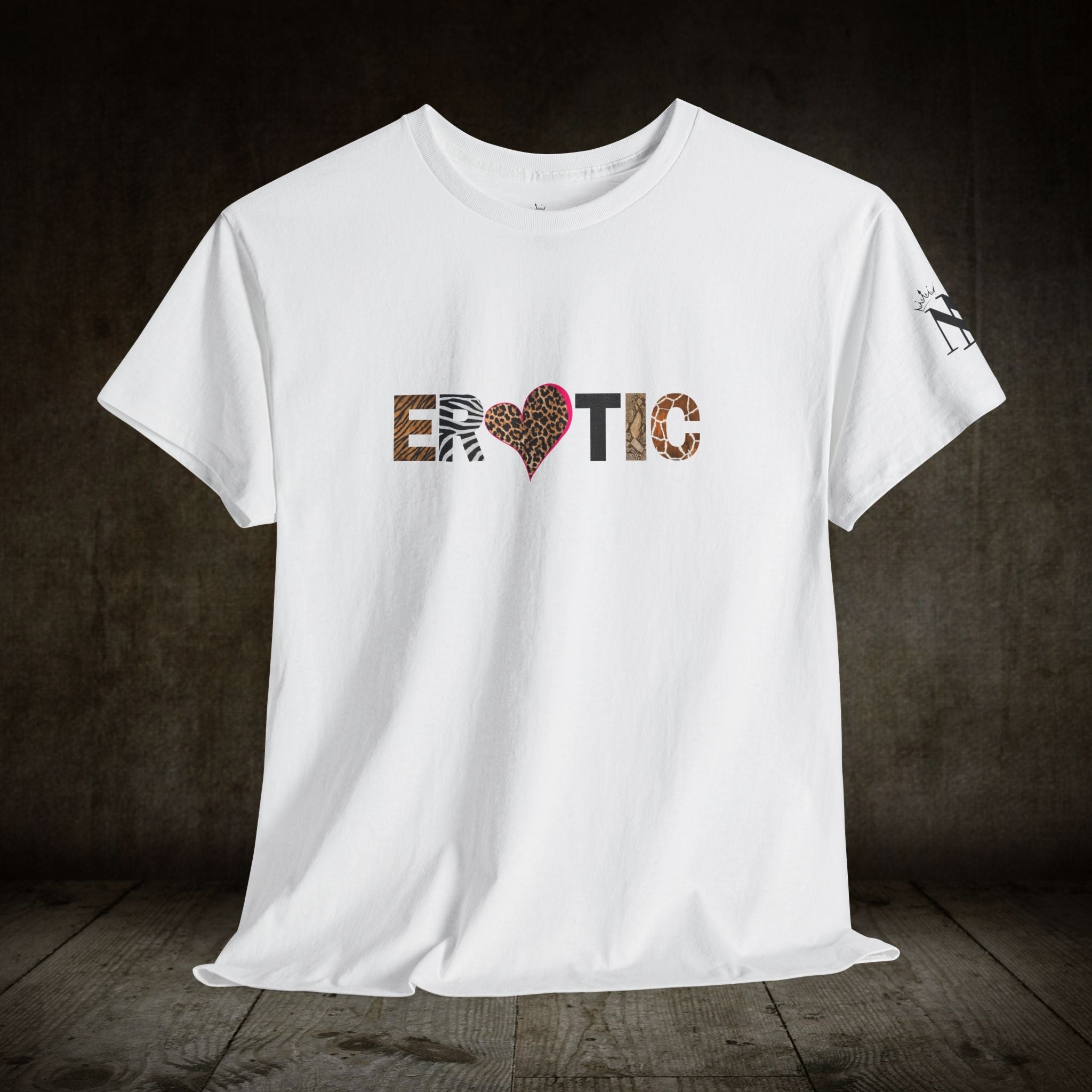Erotic Animal Print | Mix & Match Cotton Unisex Fun-Flirty Lovers’ T-Shirts