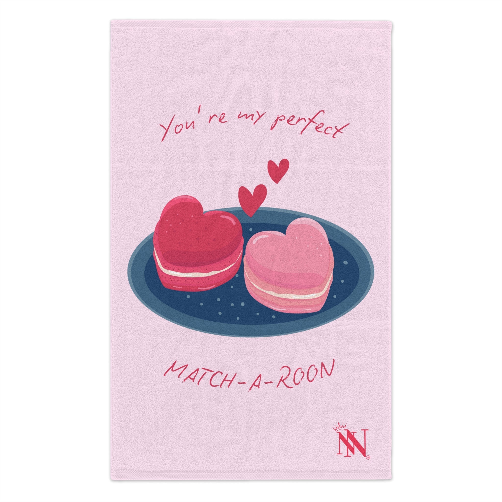 You’re My Perfect Match-A-Roon | Mix & Match Soft Fun-Flirty Lovers’ Towels