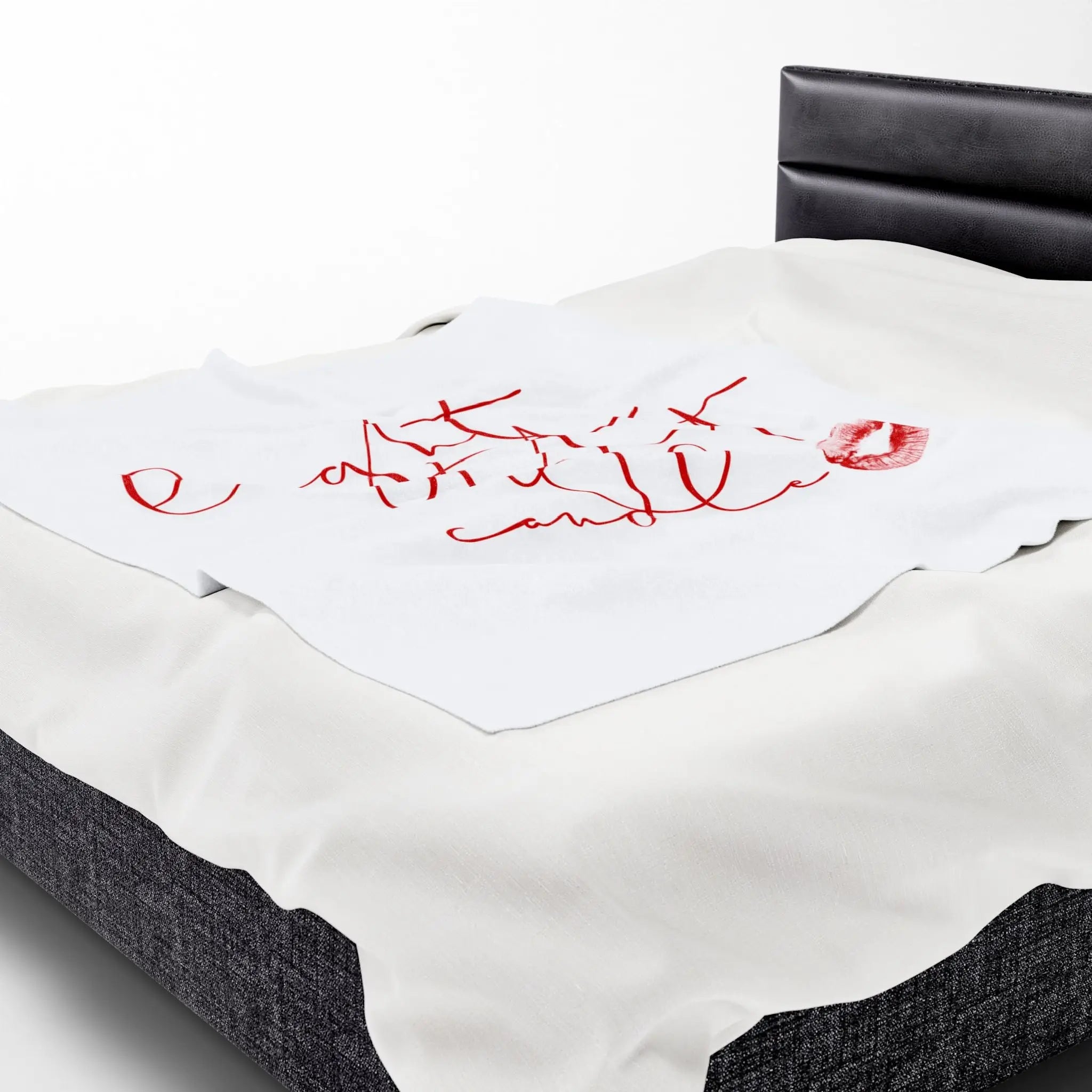 Light That Candle | Mix & Match Velveteen Fun-Flirty Lovers’ Blankets