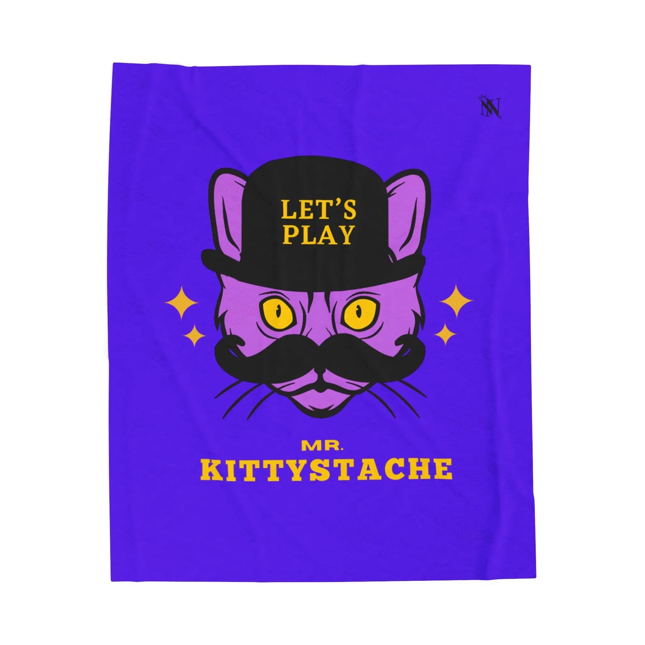 Mr. Kittystache Blanket