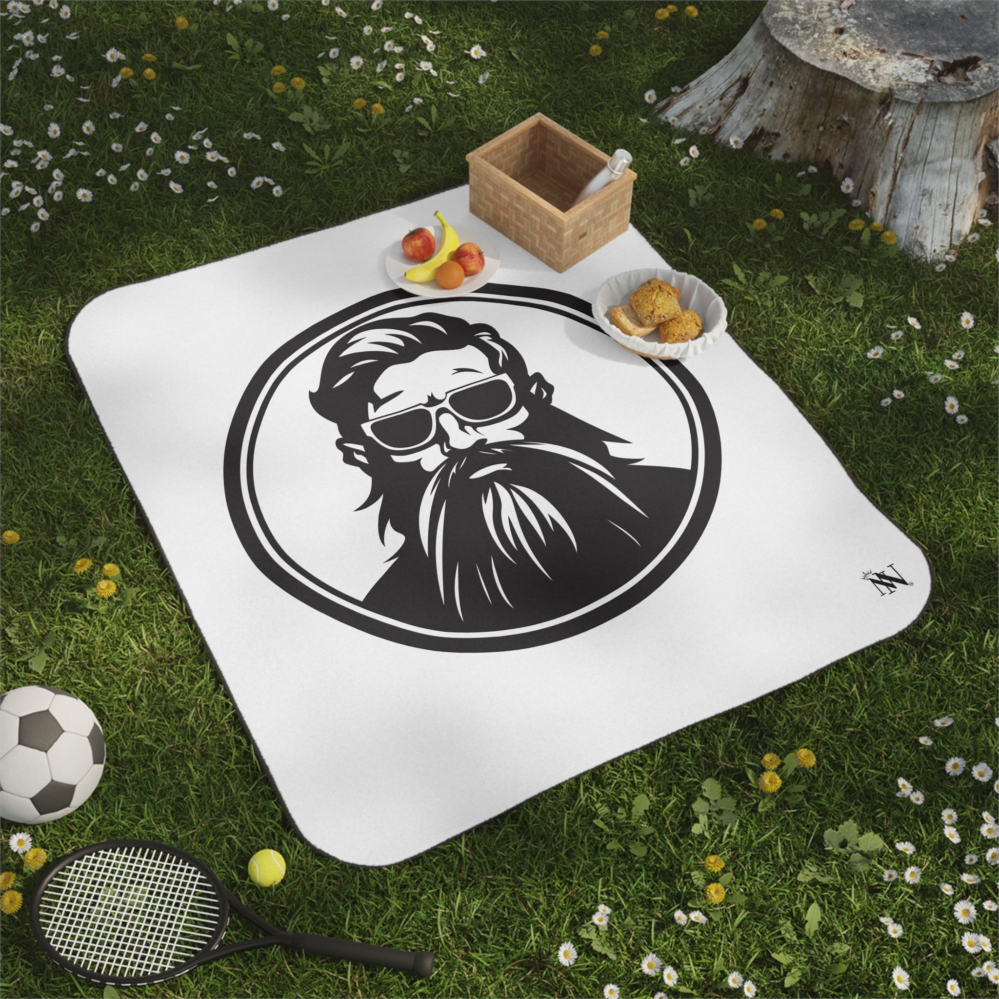 Just Cool Bearded Man Sex Blanket