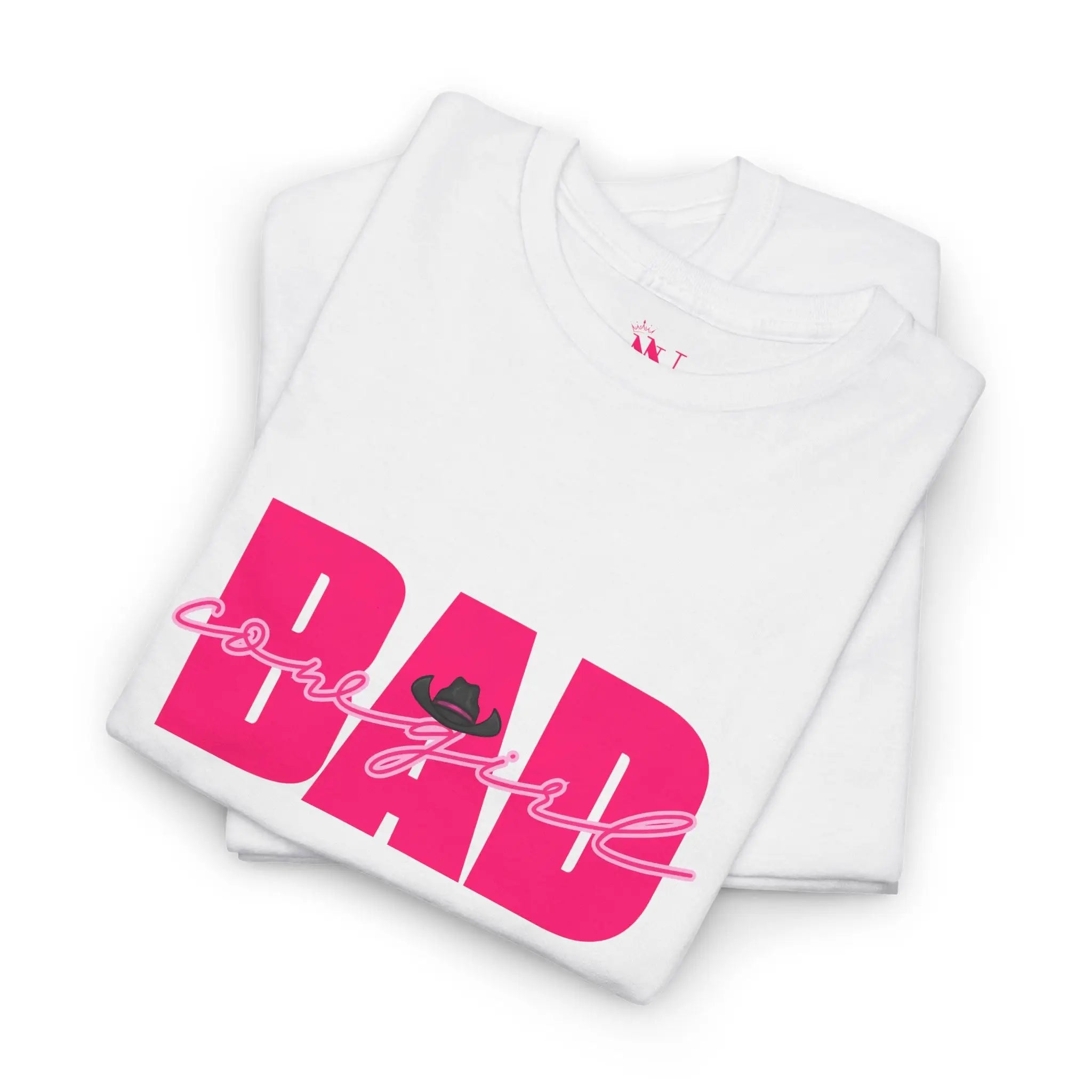 Bad Cowgirl | Mix & Match Cotton Unisex Fun-Flirty Lovers’ T-Shirts