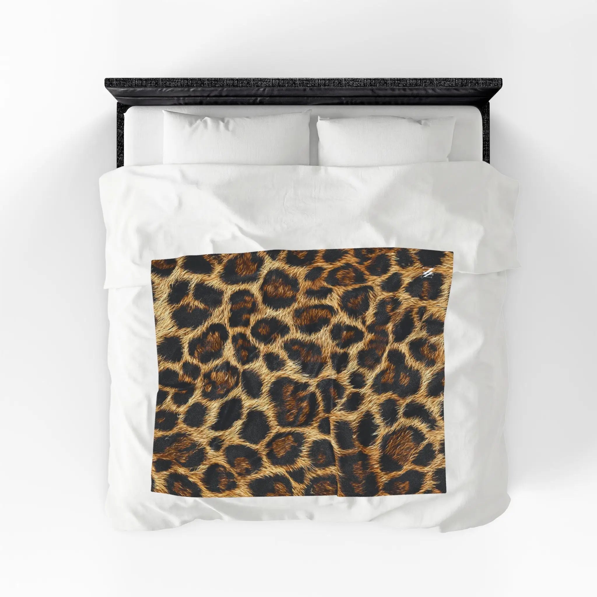 Realistic Cheetah Print Blanket