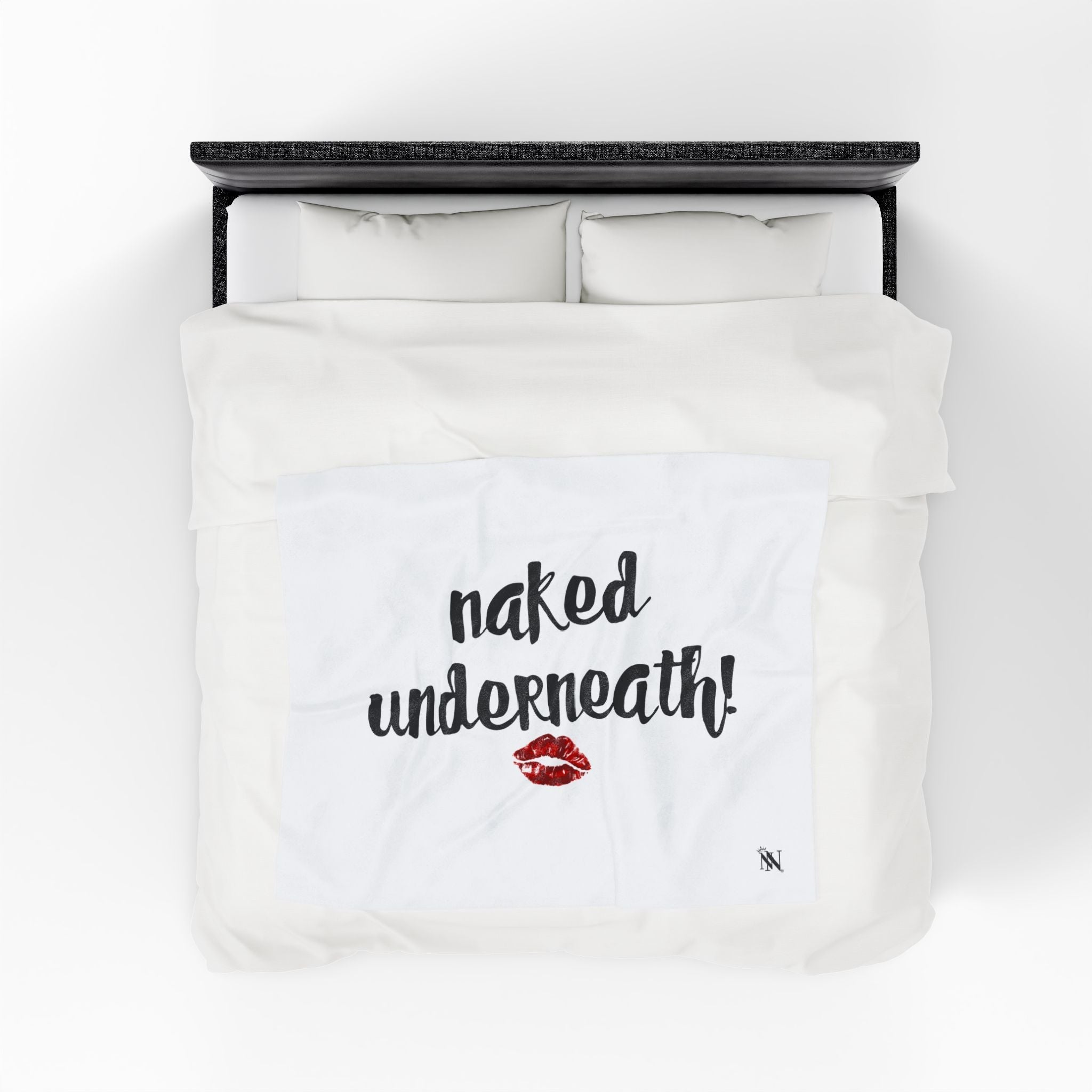 Naked Underneath! | Mix & Match Velveteen Fun-Flirty Lovers’ Blankets