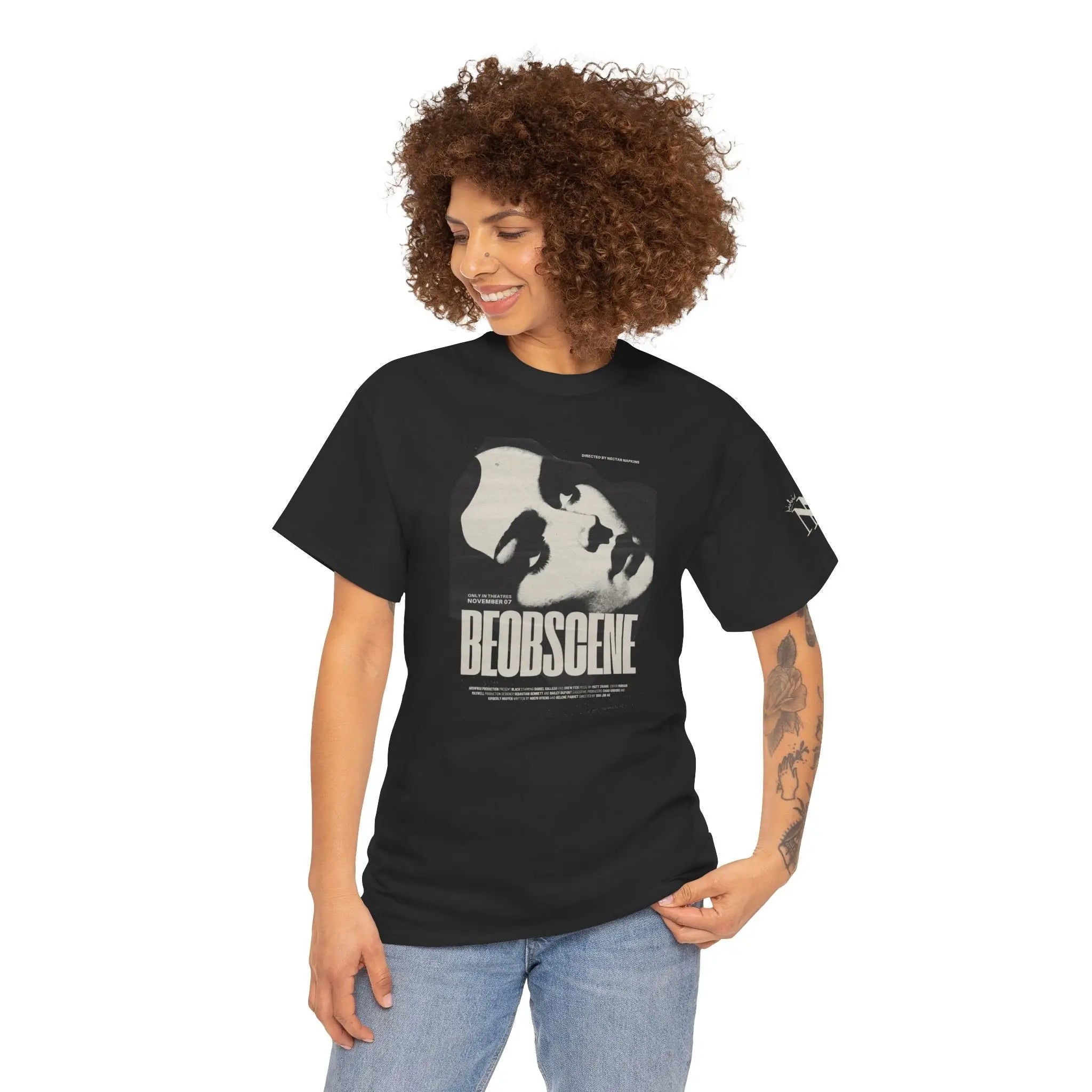 Be Obscene Movie Poster | Mix & Match Cotton Unisex Fun-Flirty Lovers’ T-Shirts