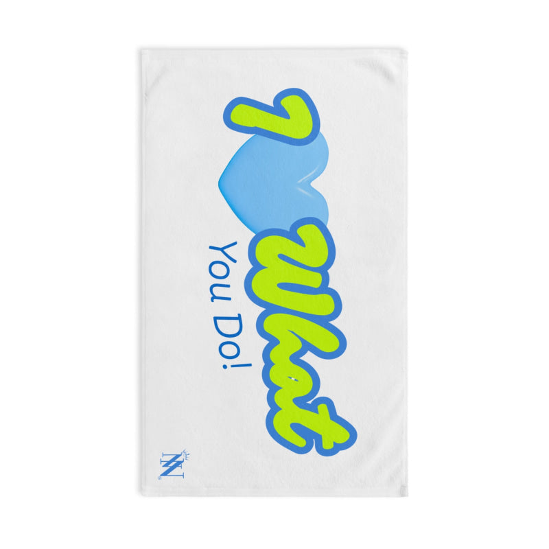 I Love What You Do! | Mix & Match Classic Fun-Flirty Lovers’ Towels