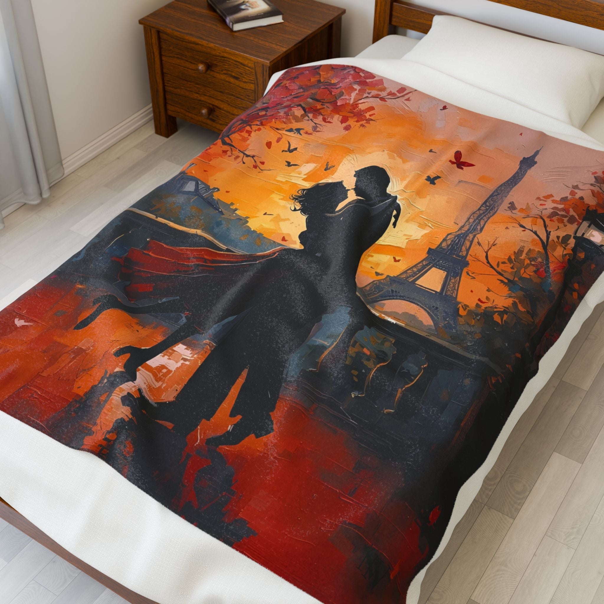 Sweep Me off My Feet Graphic | Mix & Match Velveteen Fun-Flirty Lovers’ Blankets