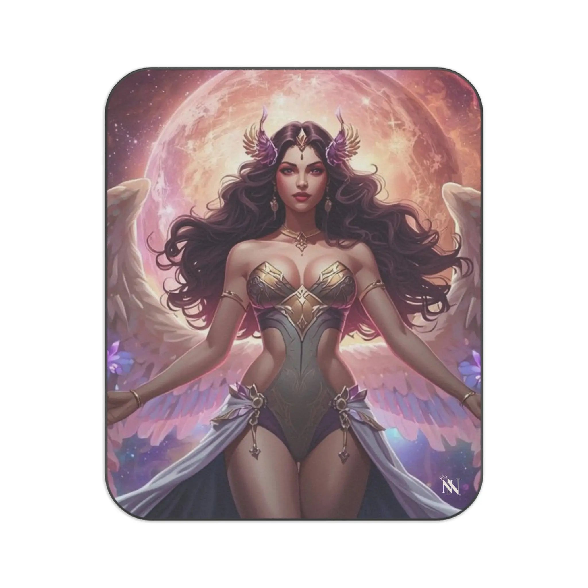 Angel Maiden Fantasy Women Couple Friendly Water-Resistant Sex Blanket