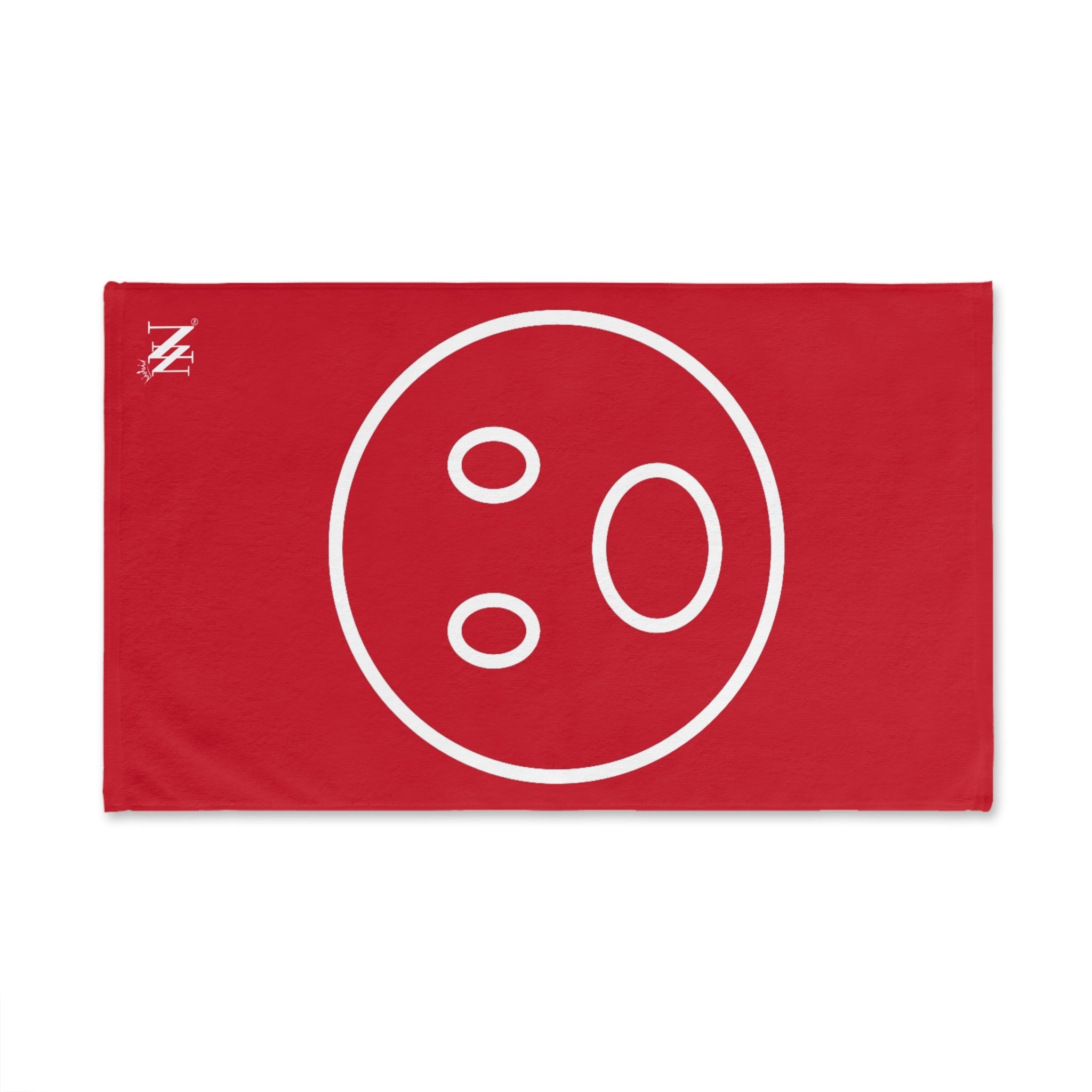 Surprised Emoji Red | Mix & Match Classic Fun-Flirty Loversâ Towels