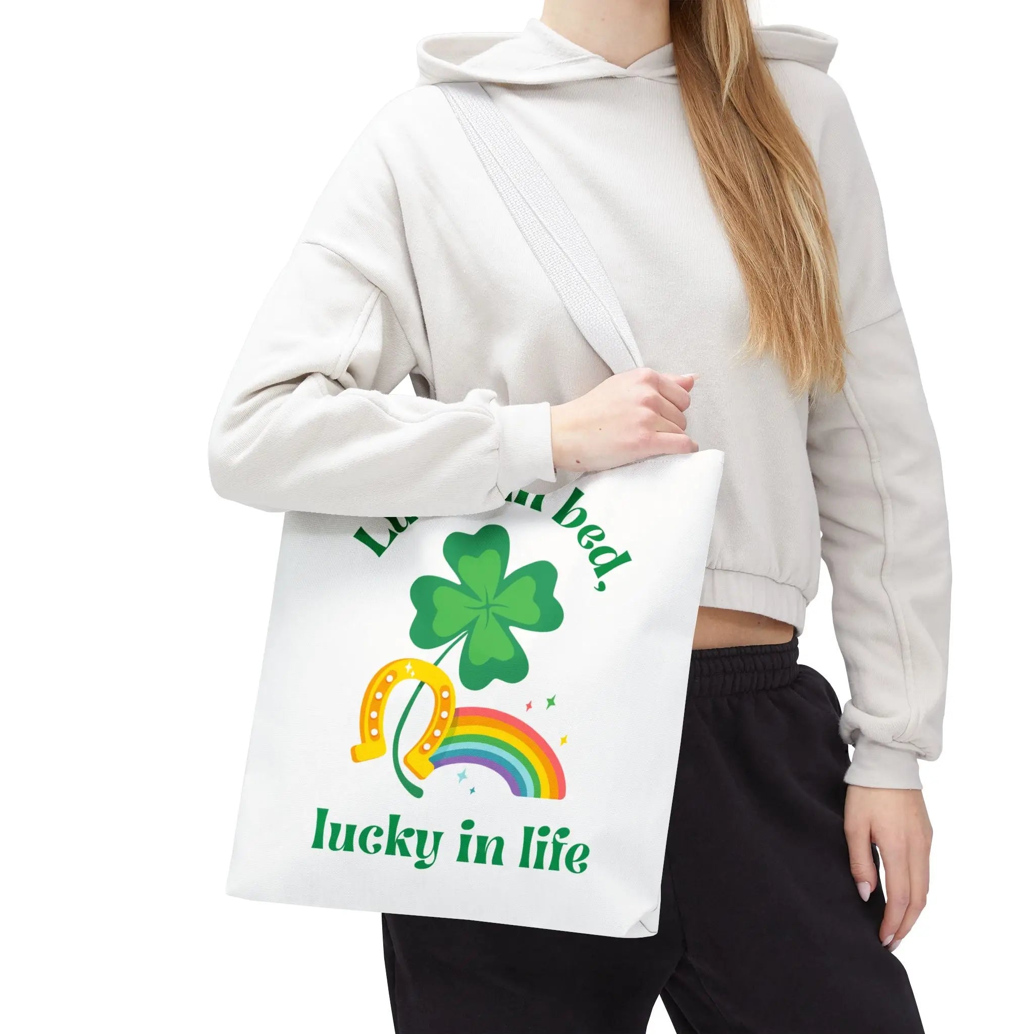 Lucky in Bed Lucky in Life St. Patrick’s Day | Mix & Match Fun-Flirty Lovers’ Totes
