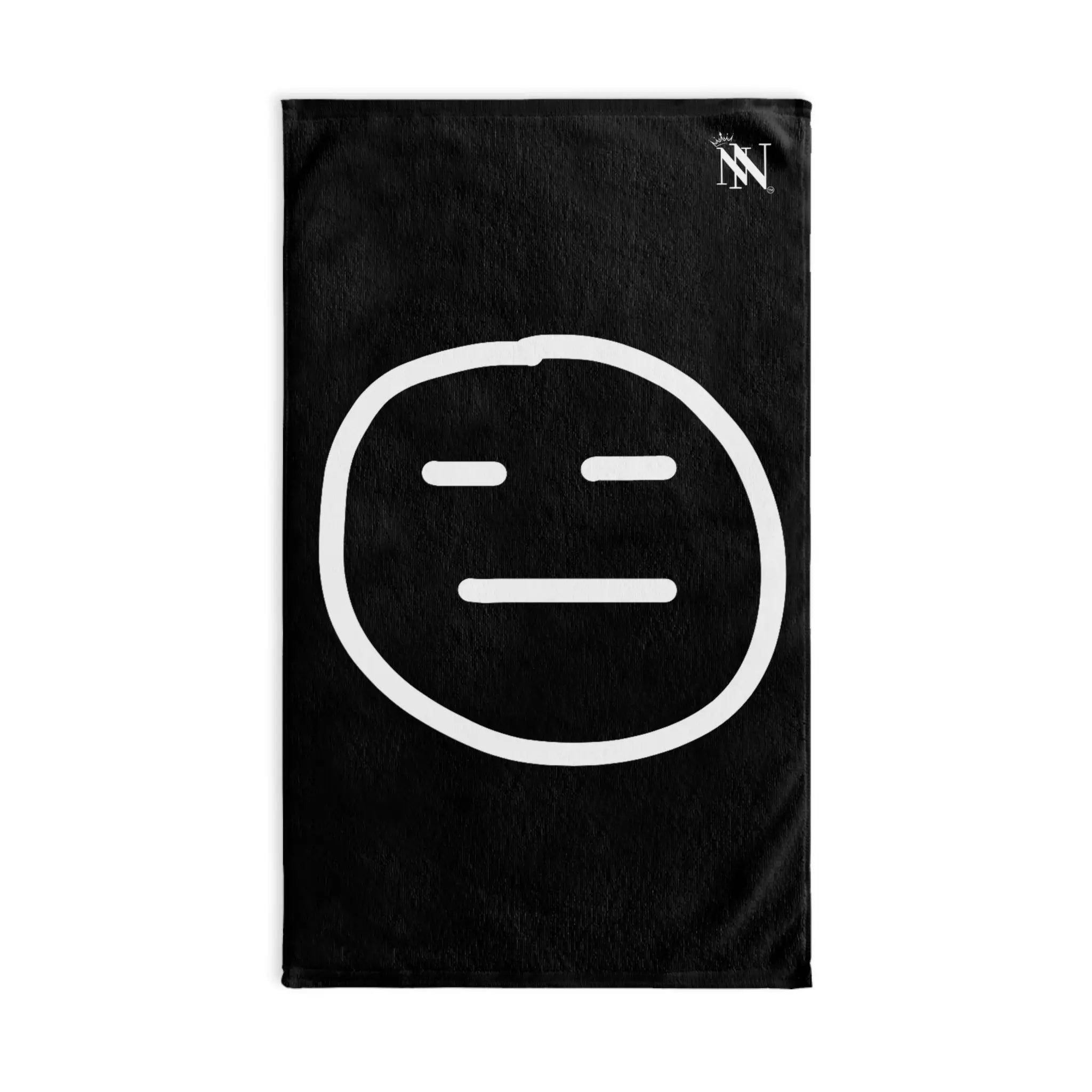 Mehr Emoji Black Cum Towel