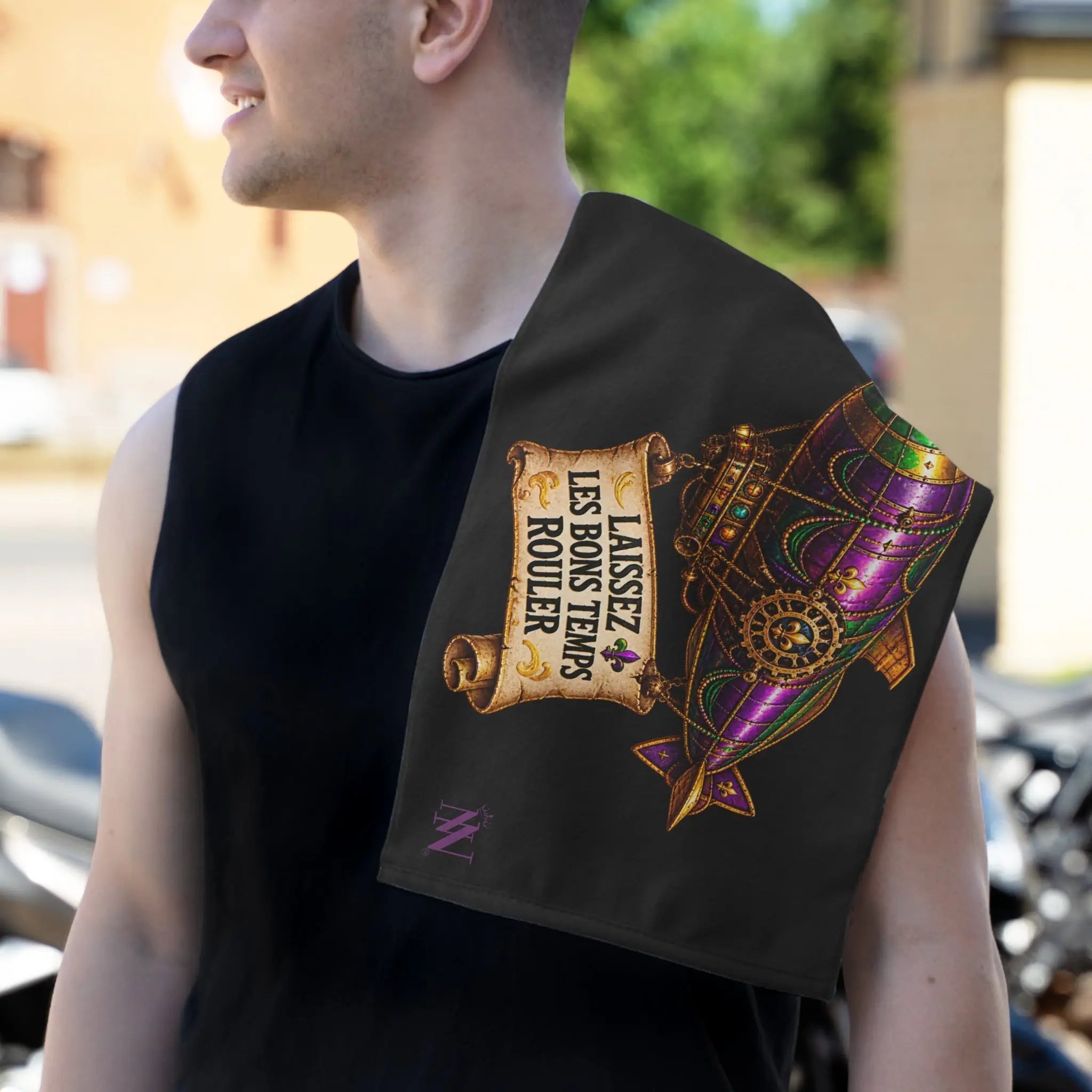 Laissez Les Bons Temps Rouler Blimp Sex Towel