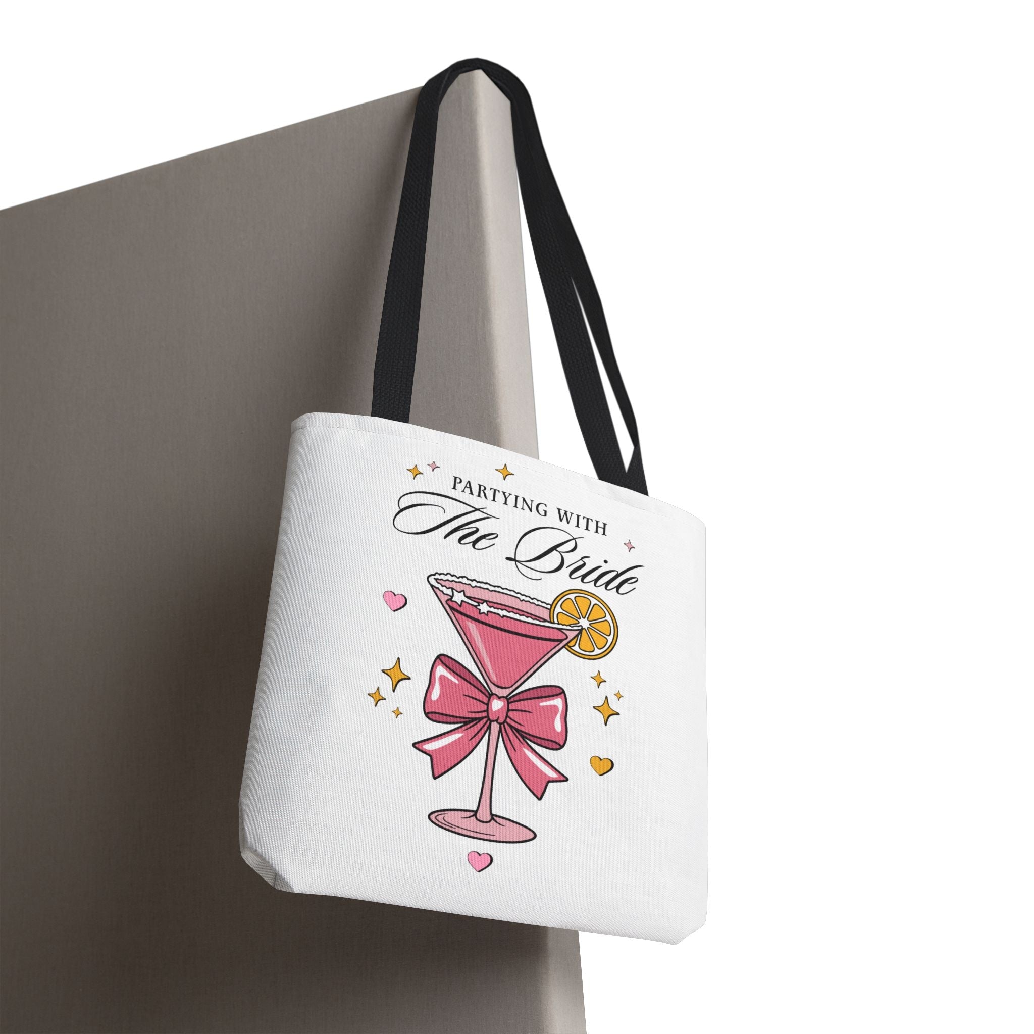 Partying With The Bride Tote Bag