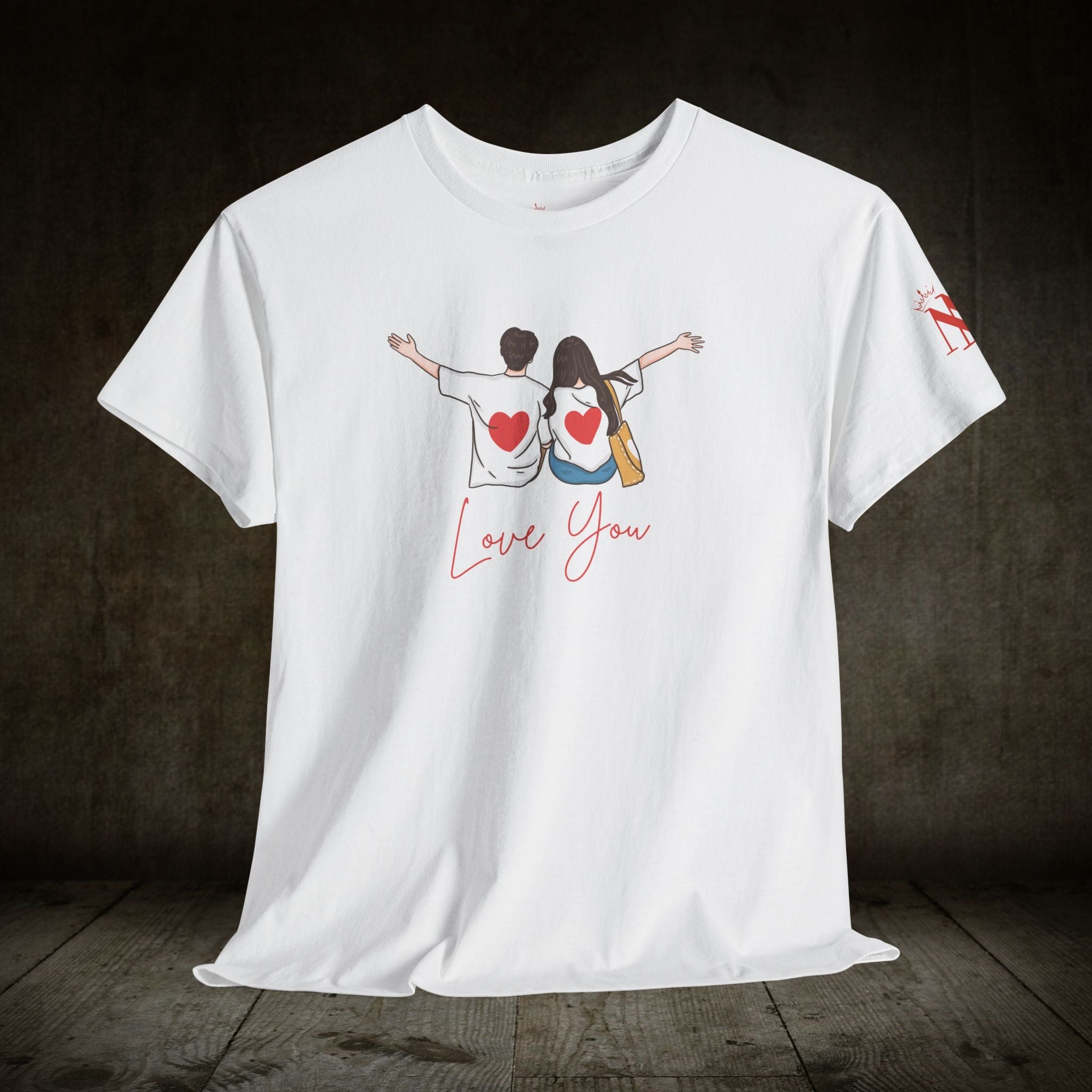 Love You Couple | Mix & Match Cotton Unisex Fun-Flirty Lovers’ T-Shirts