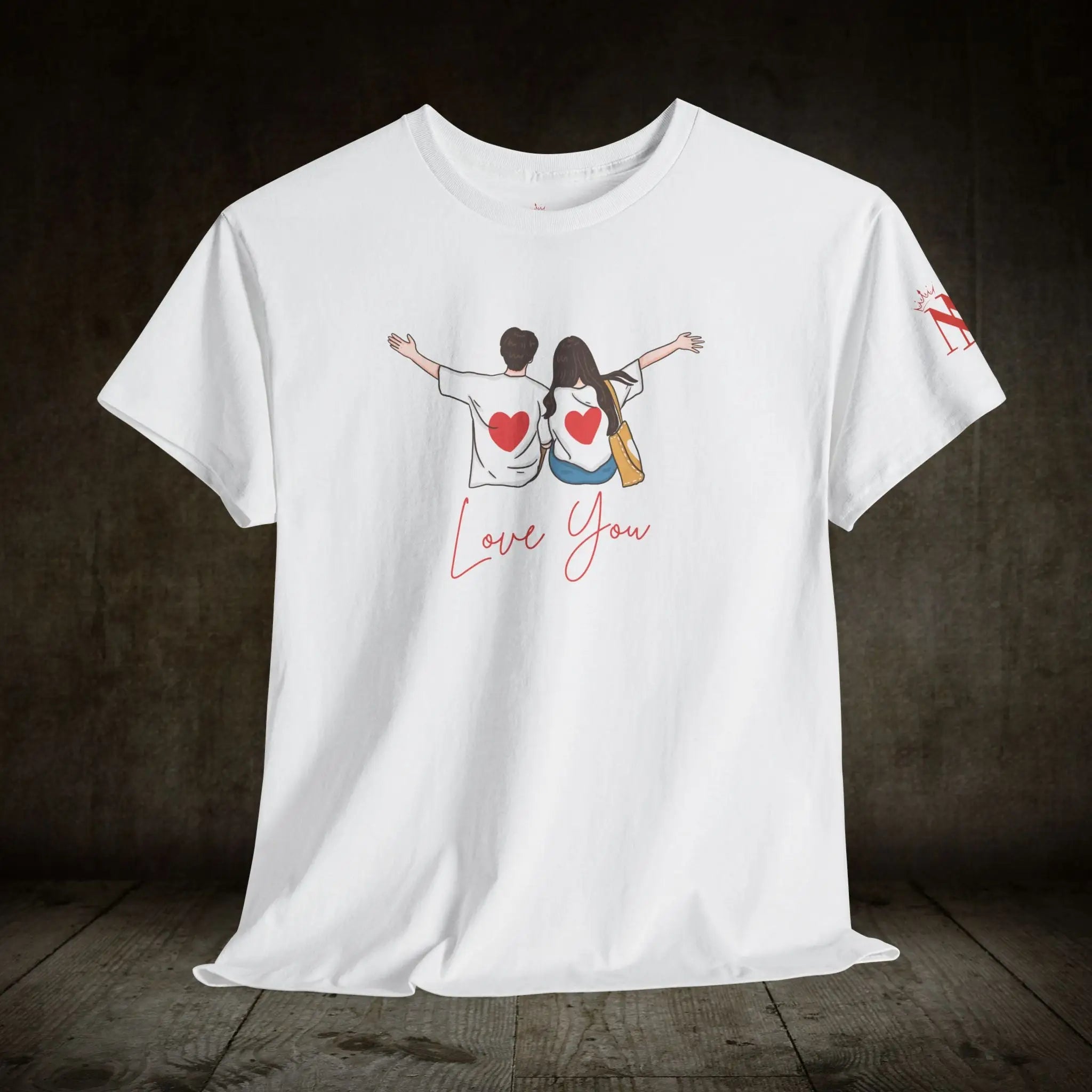 Love You Couple | Mix & Match Cotton Unisex Fun-Flirty Lovers’ T-Shirts