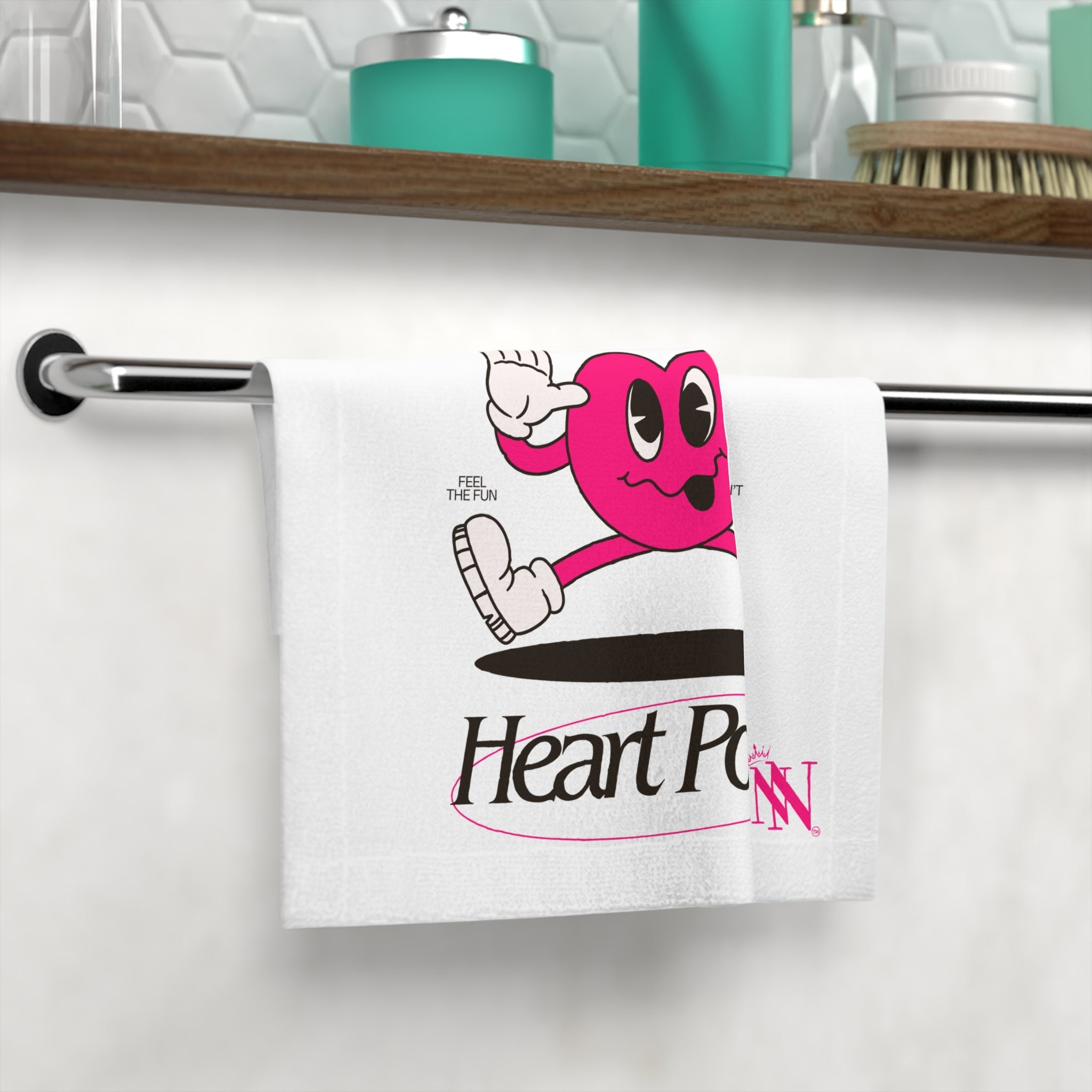High on Heart Power | Mix & Match Lils’ Fun-Flirty Lovers’ Towels