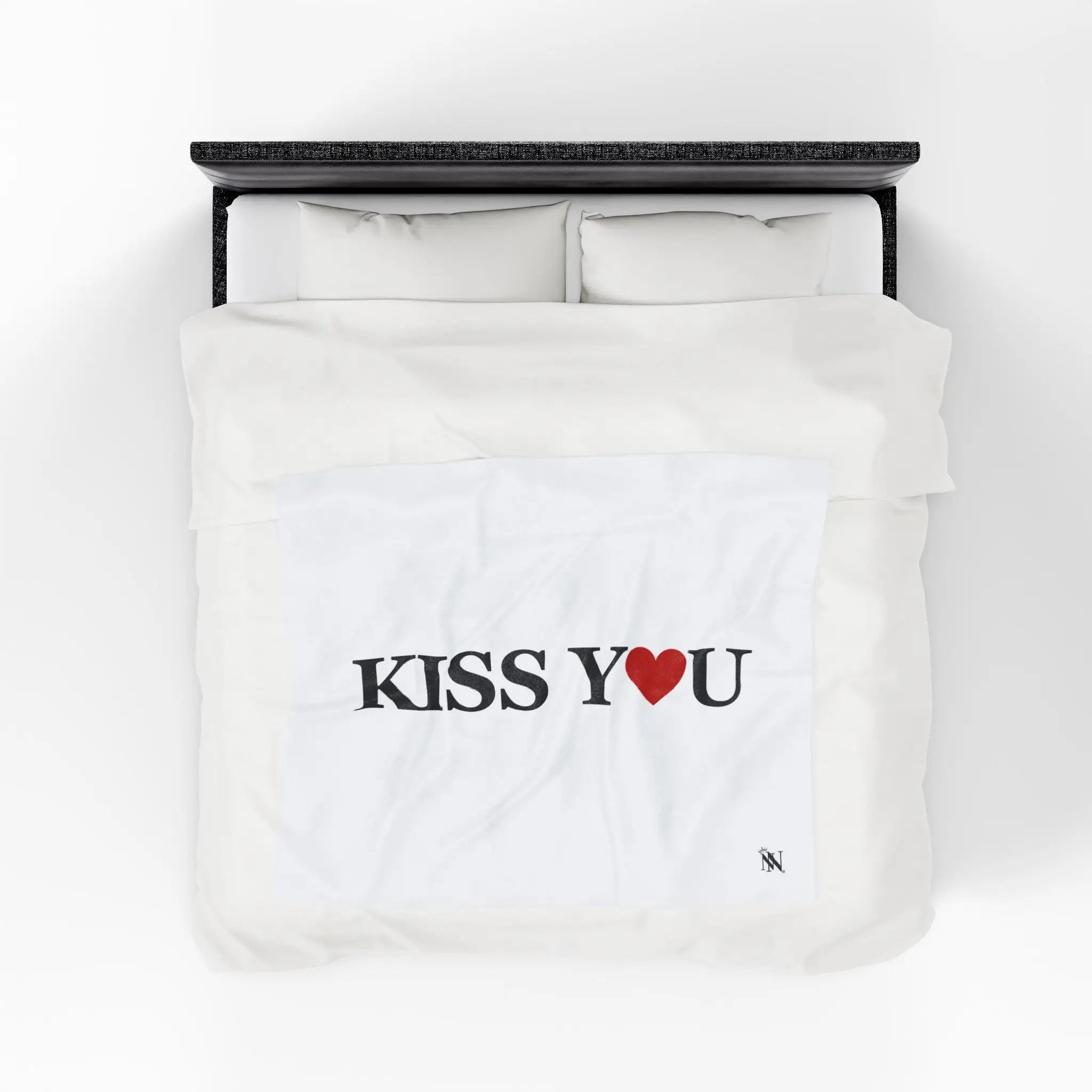 Kiss You Love | Mix & Match Velveteen Fun-Flirty Lovers’ Blankets