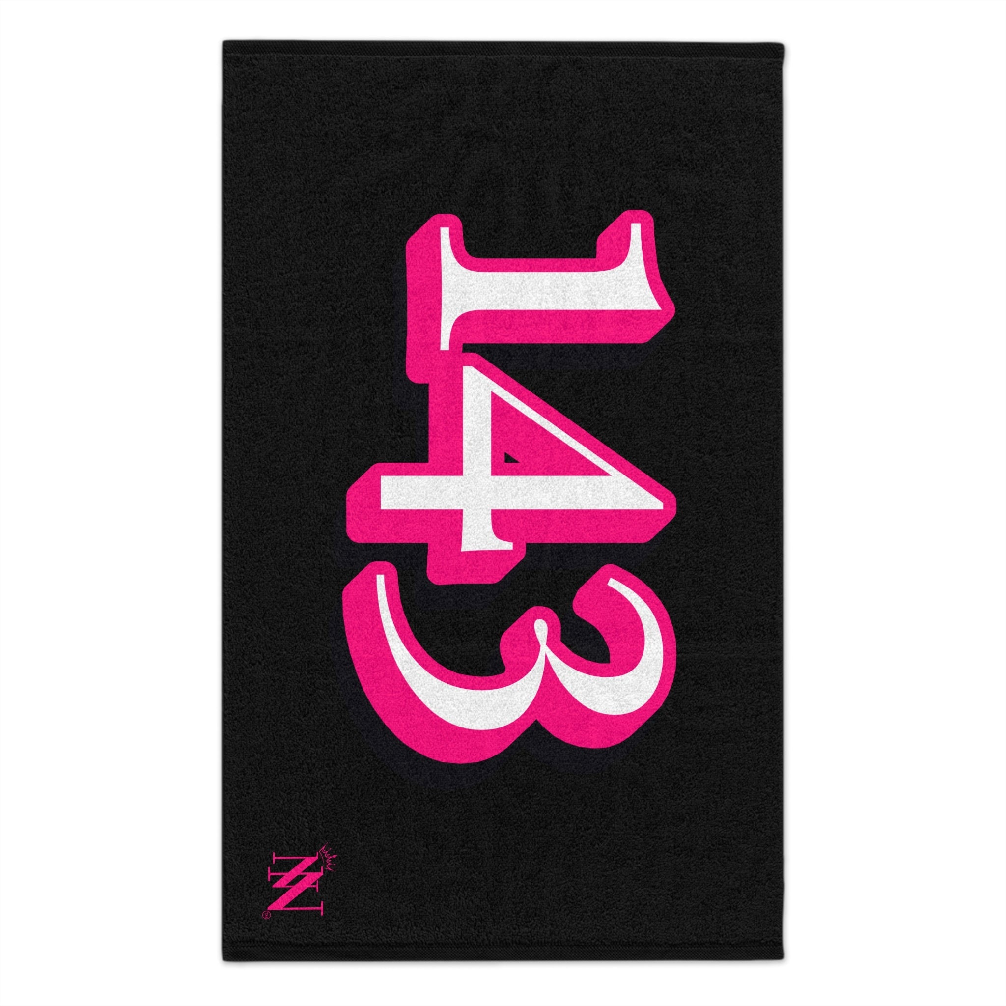 143 Black | Mix & Match Soft Fun-Flirty Lovers’ Towels