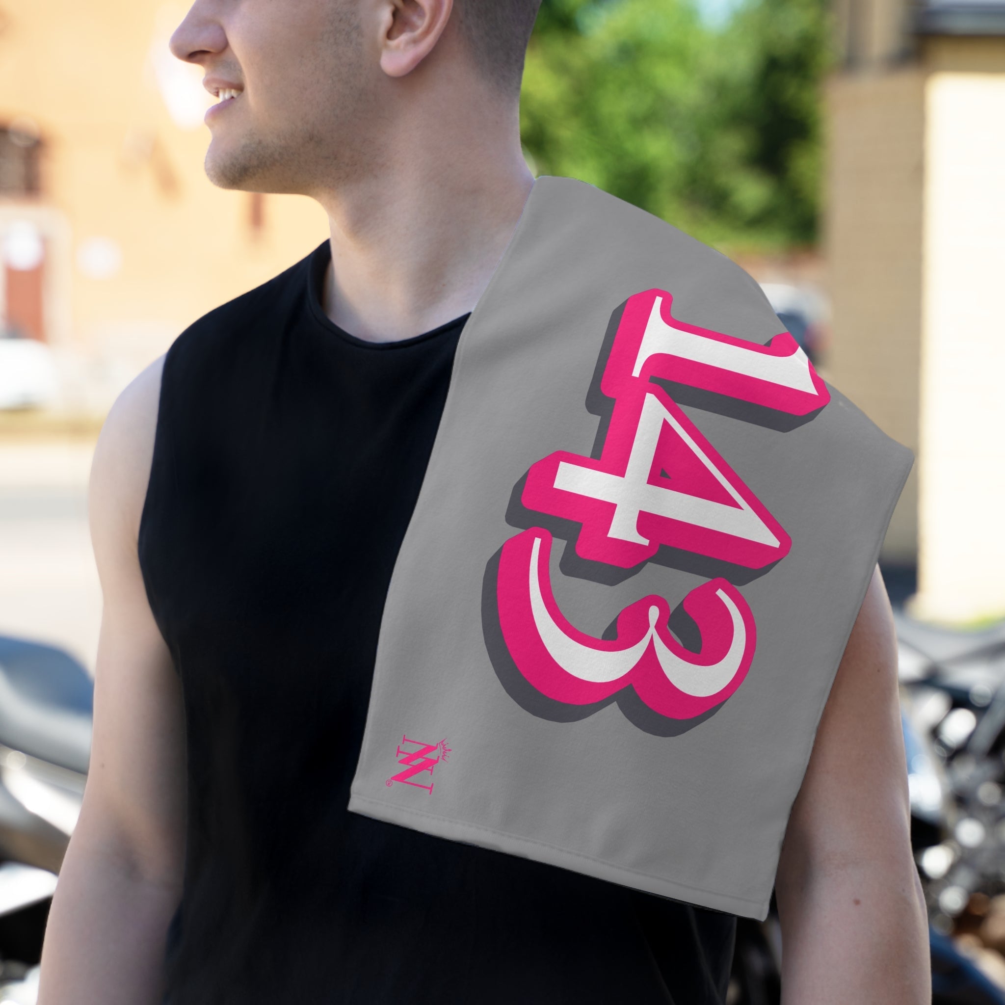 143 Grey | Mix & Match Soft Fun-Flirty Lovers’ Towels