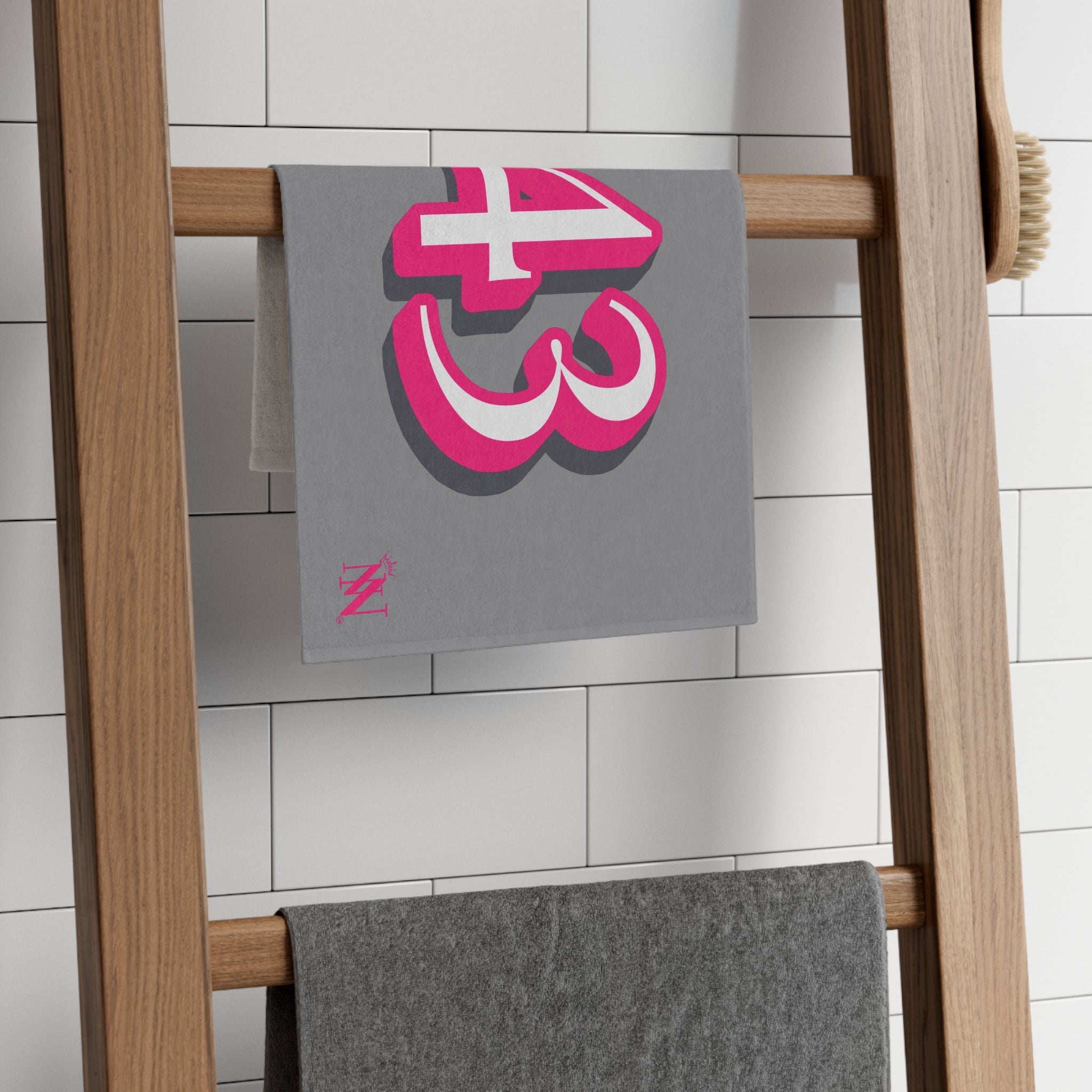 143 Grey | Mix & Match Soft Fun-Flirty Lovers’ Towels