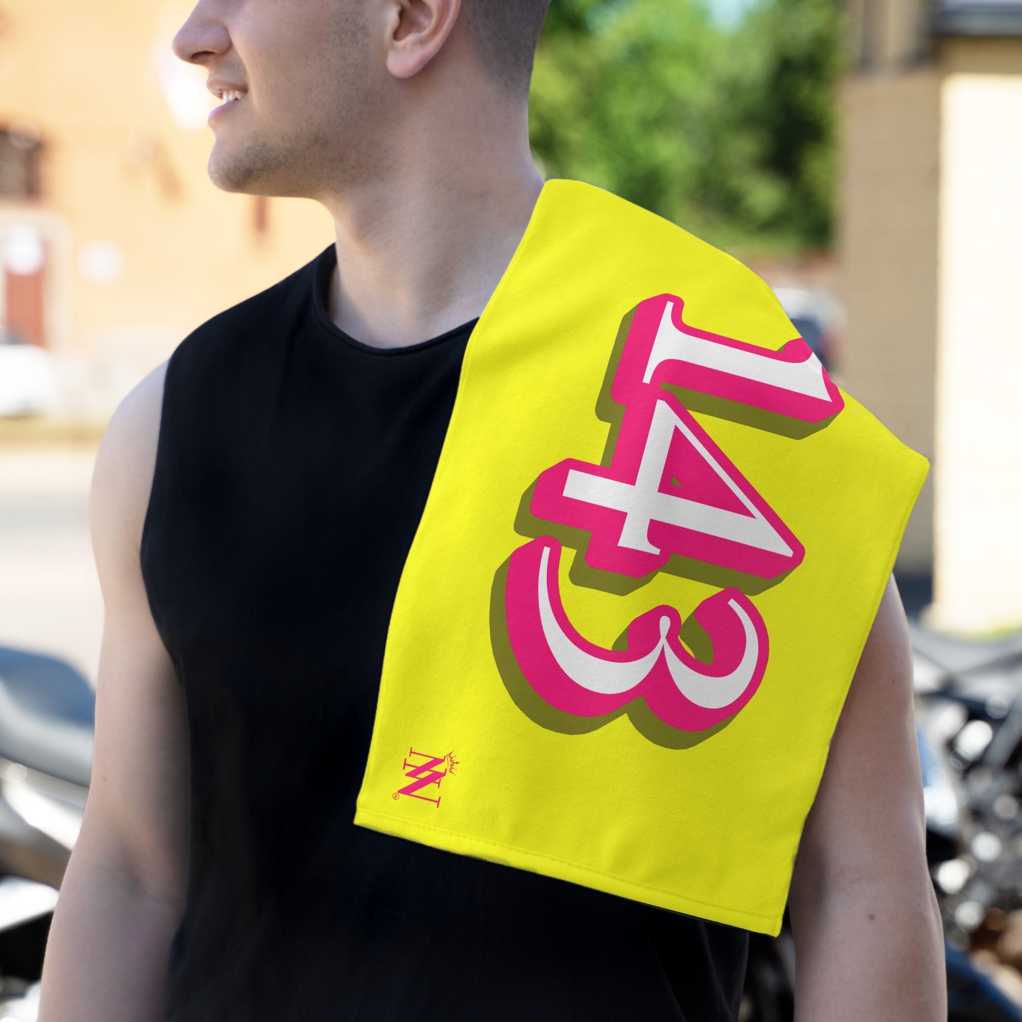 143 Neon Yellow | Mix & Match Soft Fun-Flirty Lovers’ Towels