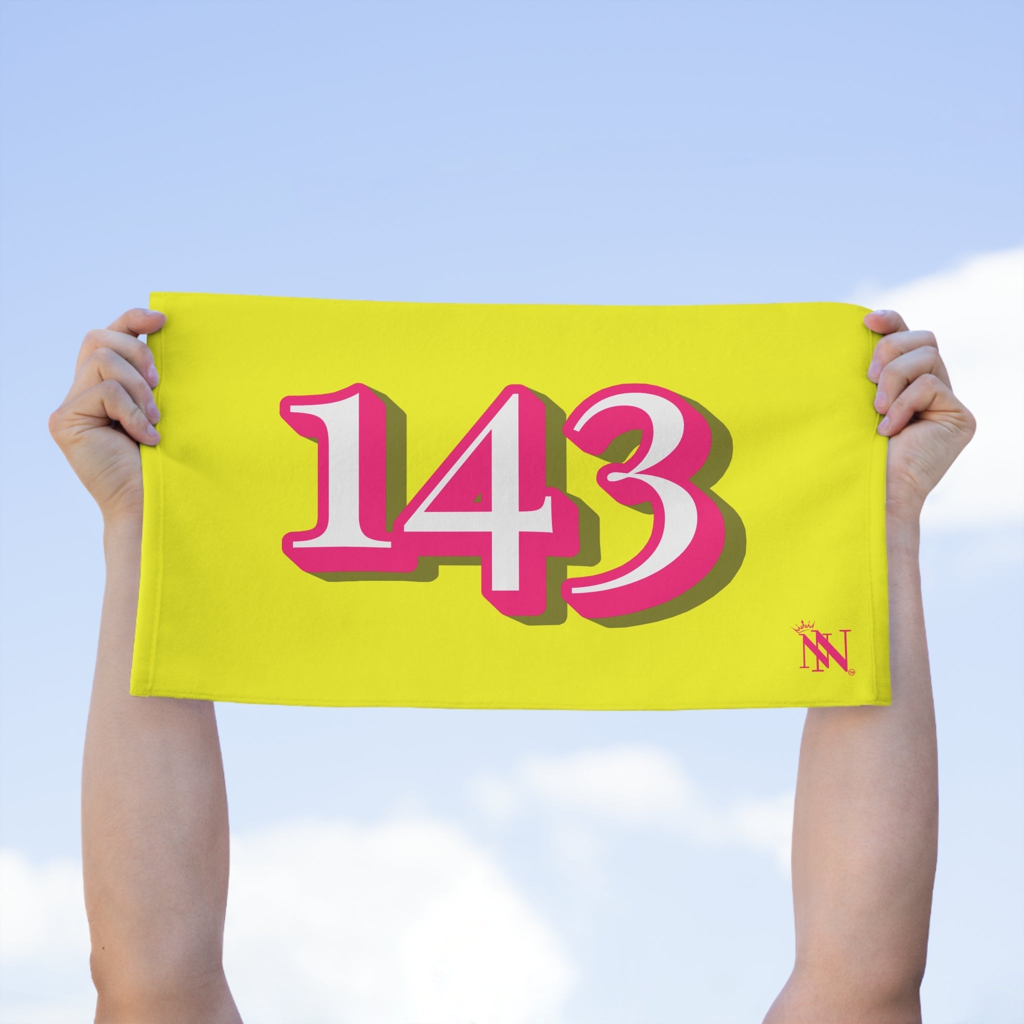 143 Neon Yellow | Mix & Match Soft Fun-Flirty Lovers’ Towels