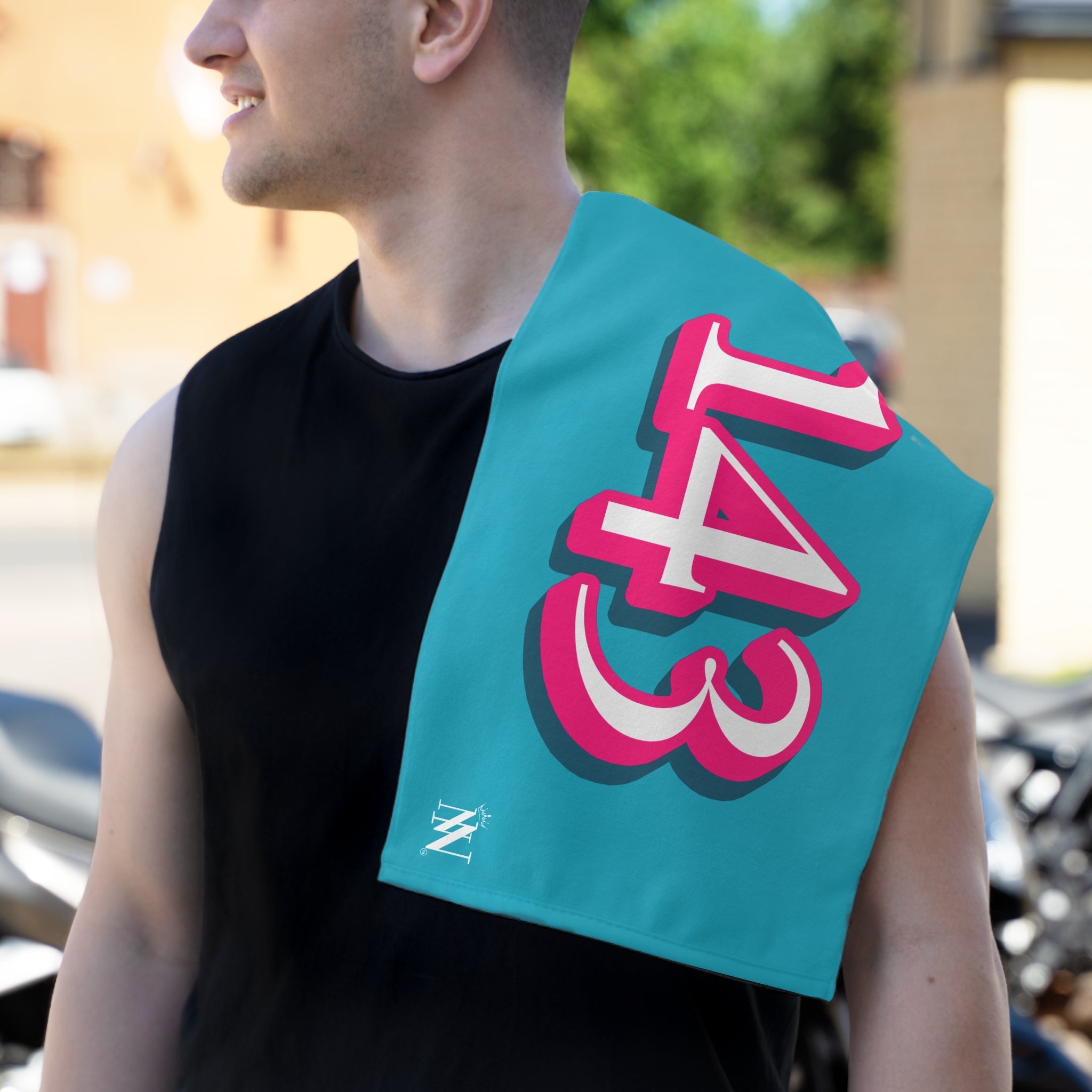 143 Teal | Mix & Match Soft Fun-Flirty Lovers’ Towels