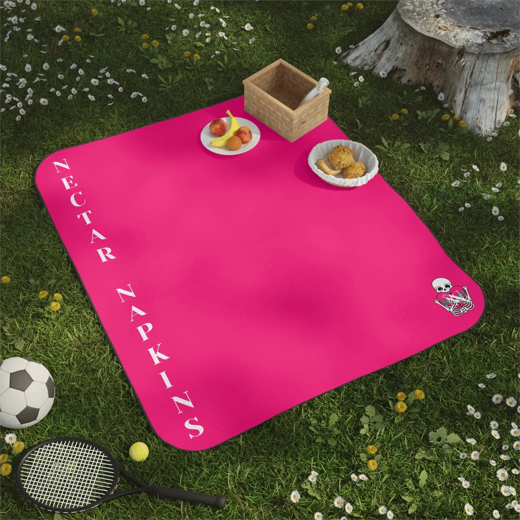 Nectar Napkins Brand Signature Pink | Nectar Napkins Fun-Flirty Lovers’ Sex Blankets