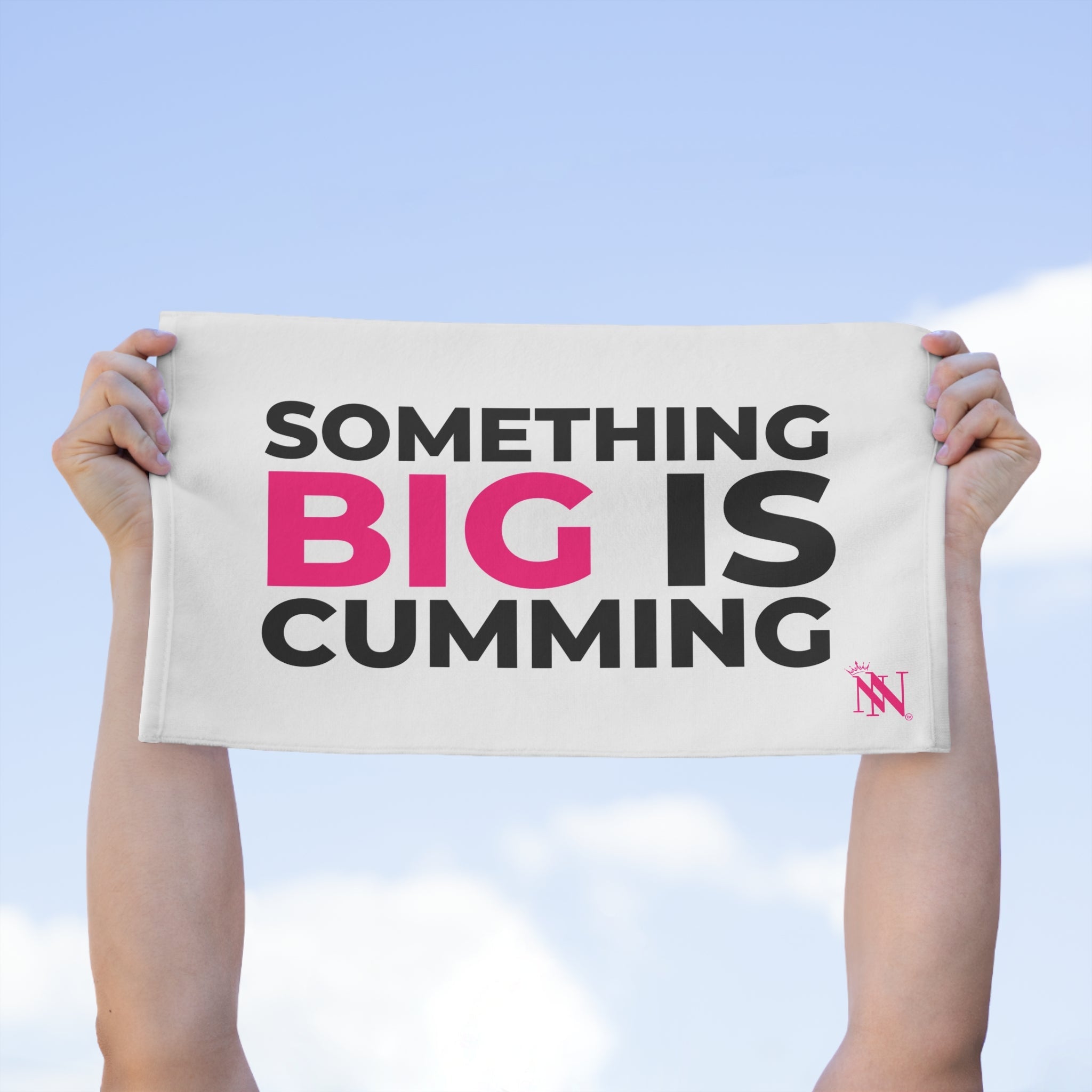 Something Big is Cumming | Mix & Match Soft Fun-Flirty Lovers’ Towels