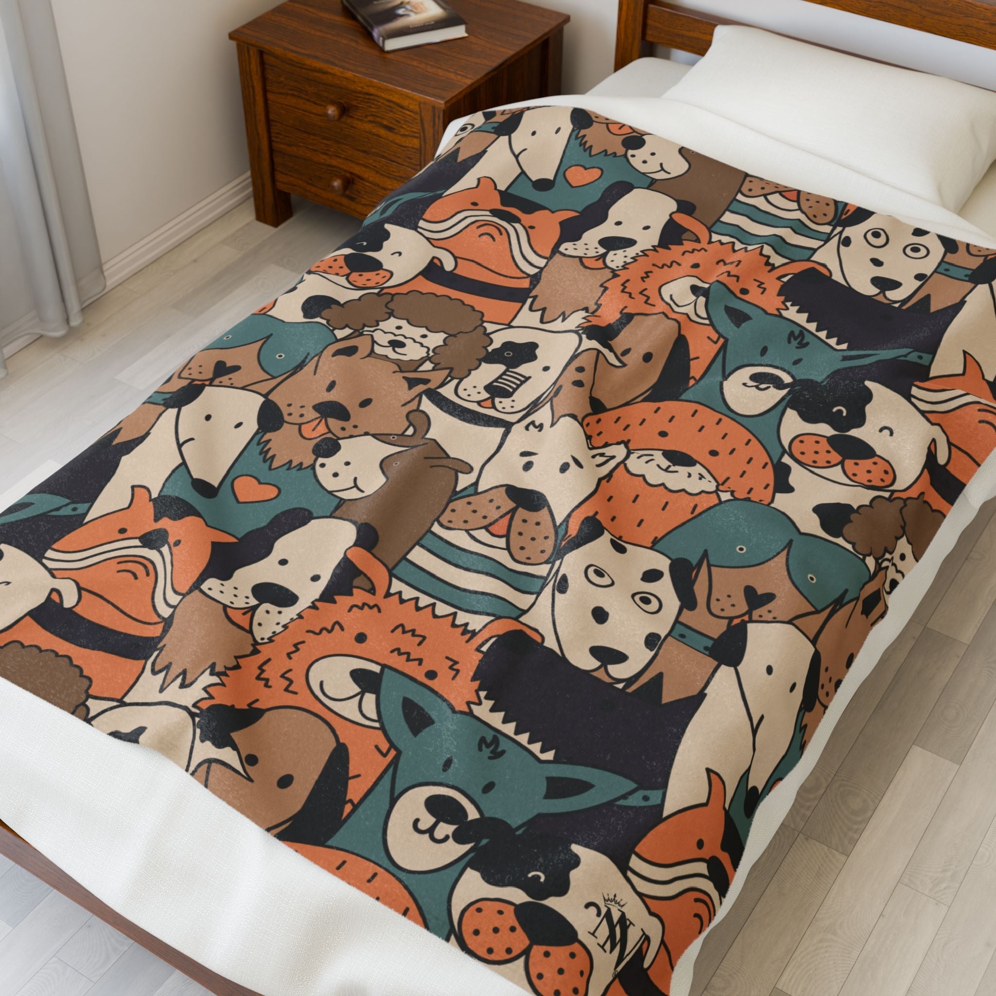 Hound Dog | Mix & Match Fun-Flirty Lovers’ Blankets