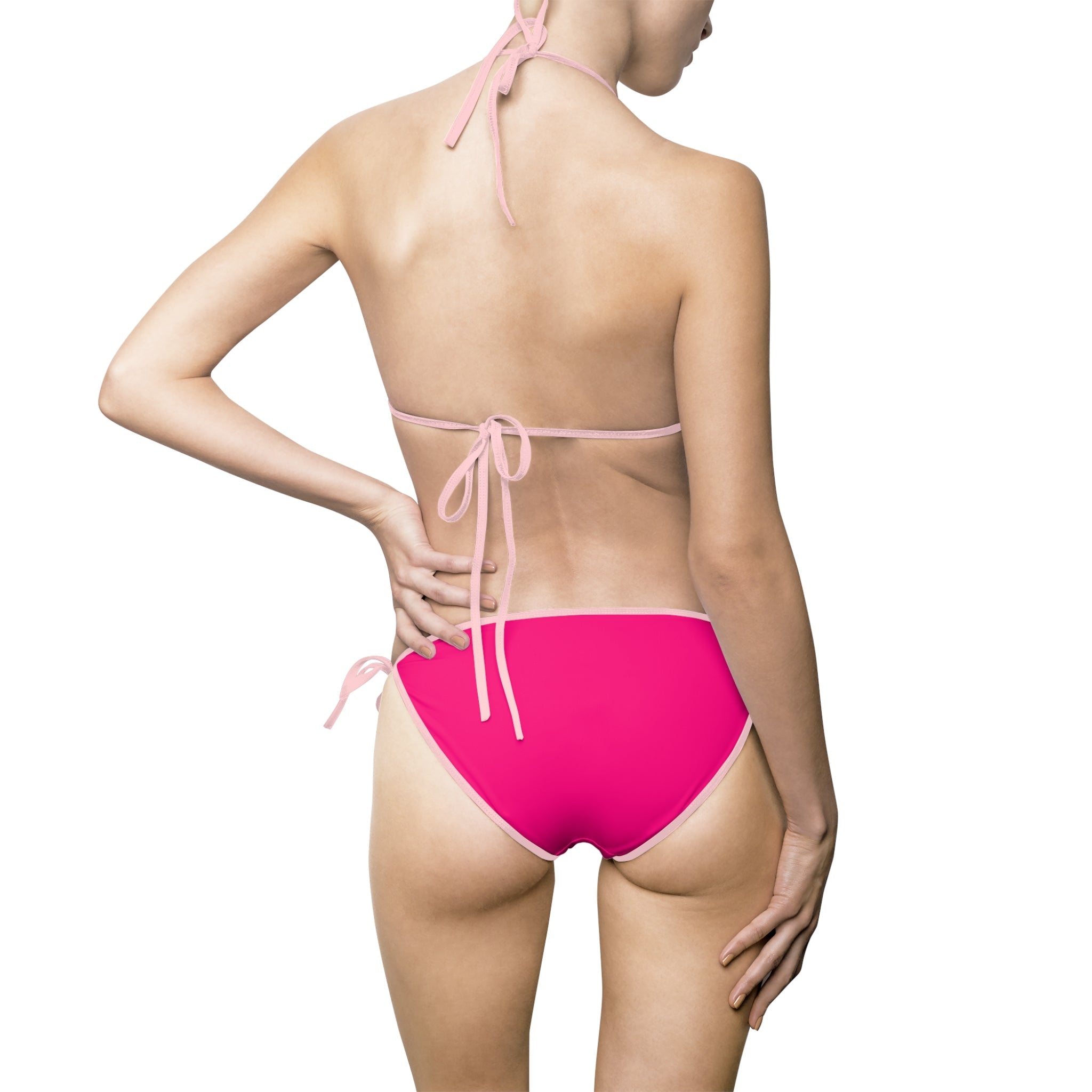 Signature Pink | Mix & Match Fun-Flirty Lovers’ String Bikinis