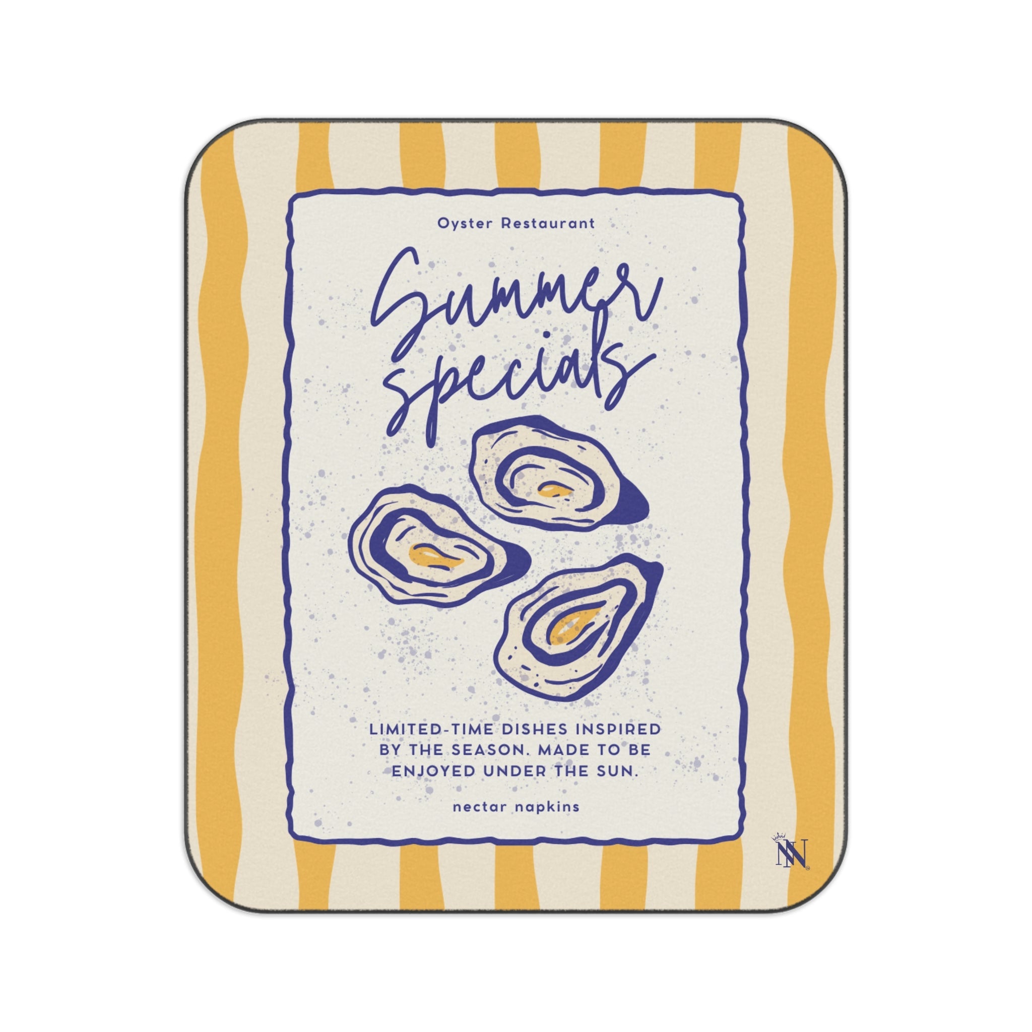Oyster Summer Specials | Mix Match Fun-Flirty Lovers’ Water-Resistant Blankets